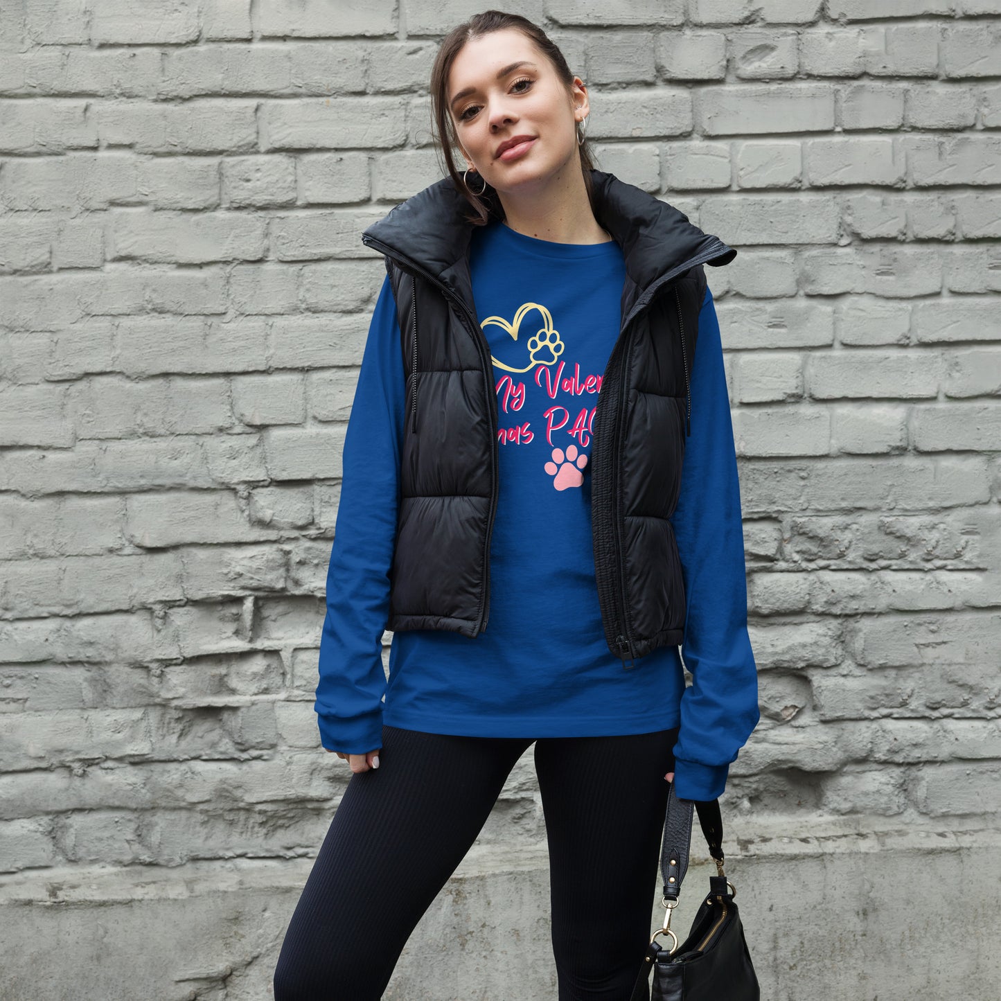 Paw Valentine - Long-Sleeve T-Shirt