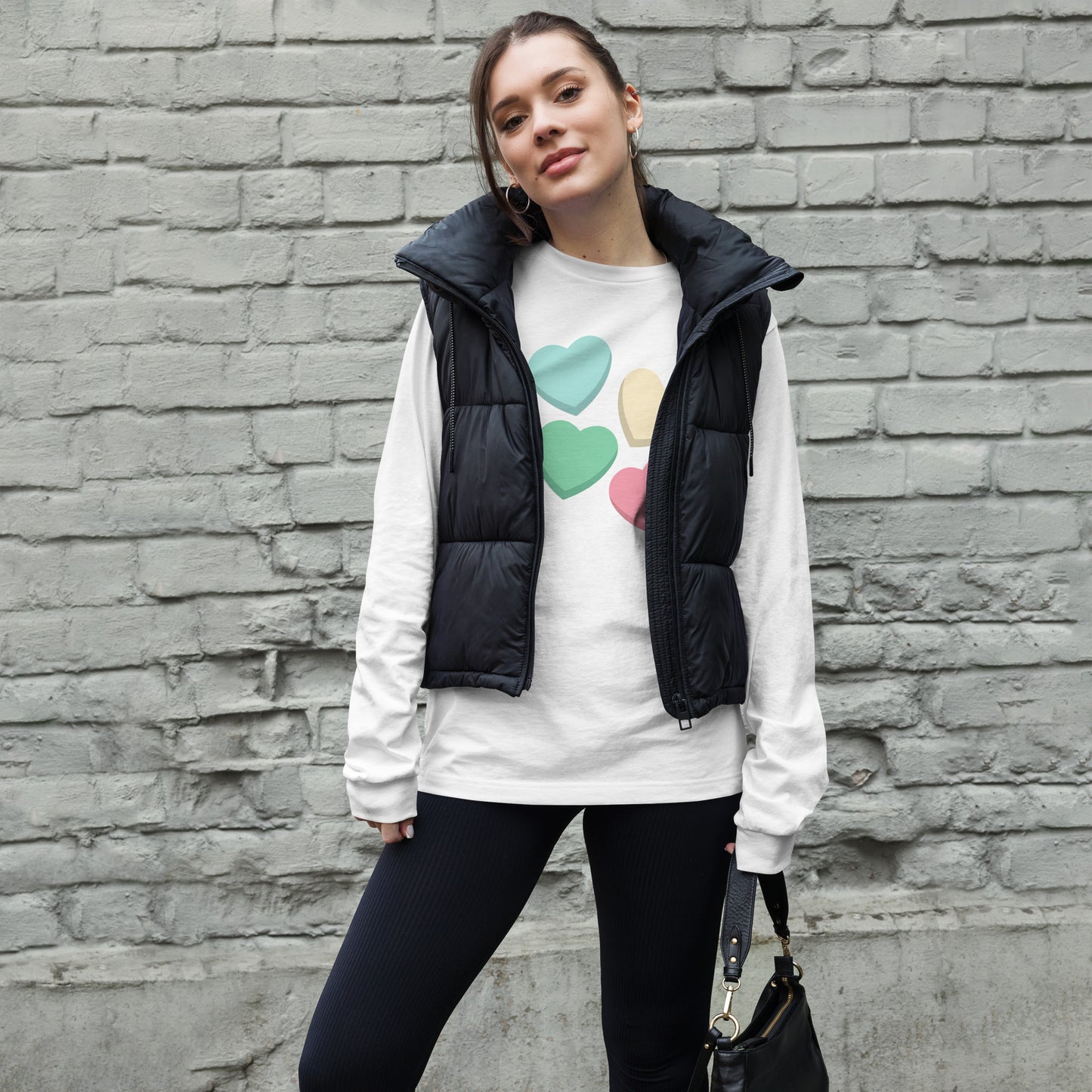 Candy Hearts - Long-Sleeve T-Shirt