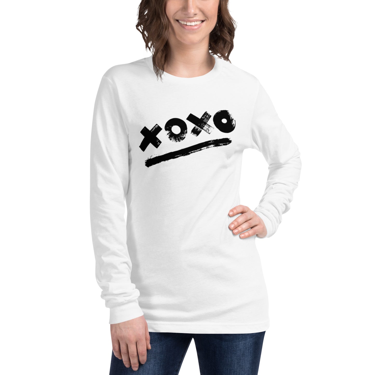 Black XOXO - Long-Sleeve T-Shirt