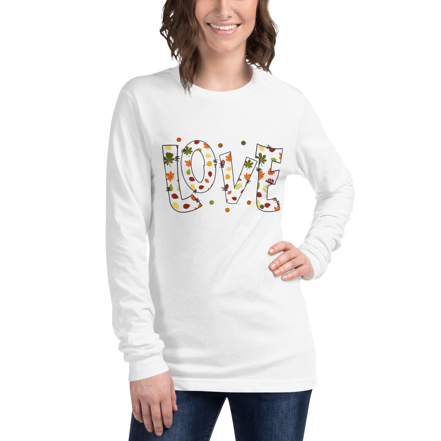 Fall Love Letters - Long-sleeve T-Shirt