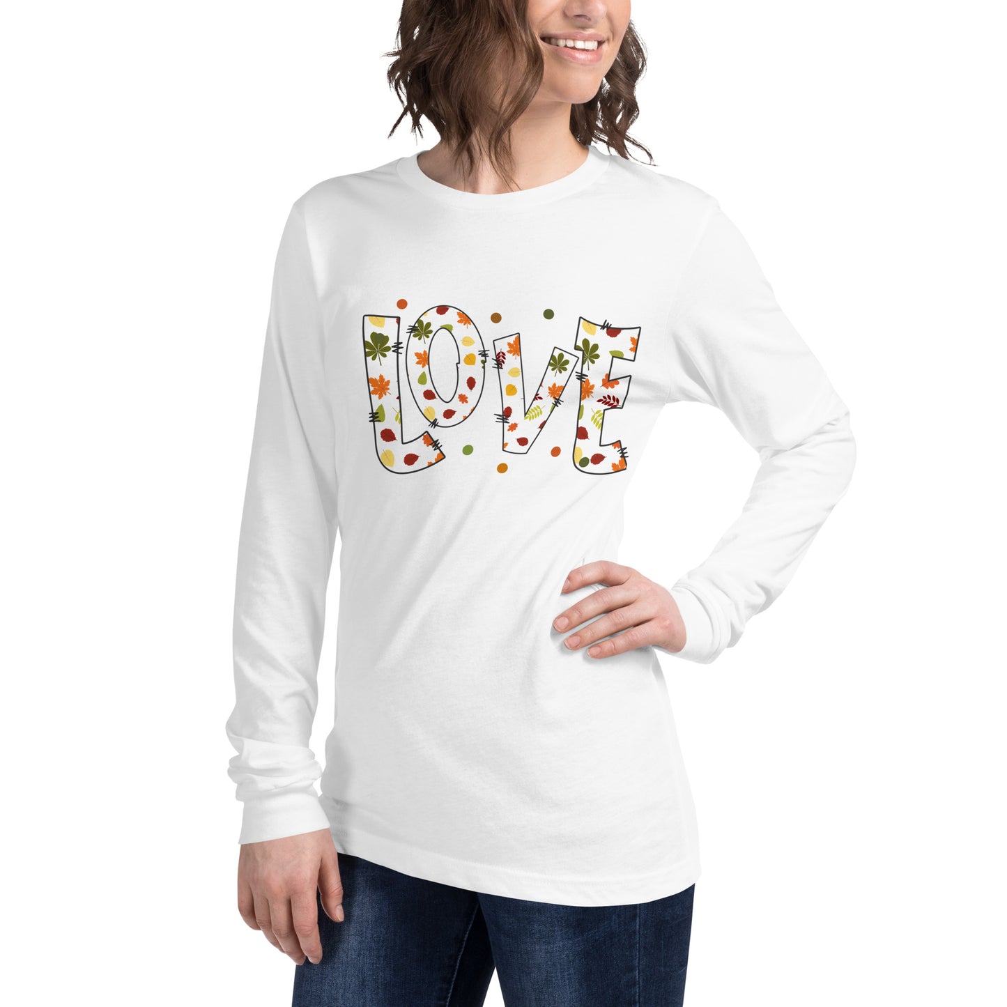Fall Love Letters - Long-sleeve T-Shirt