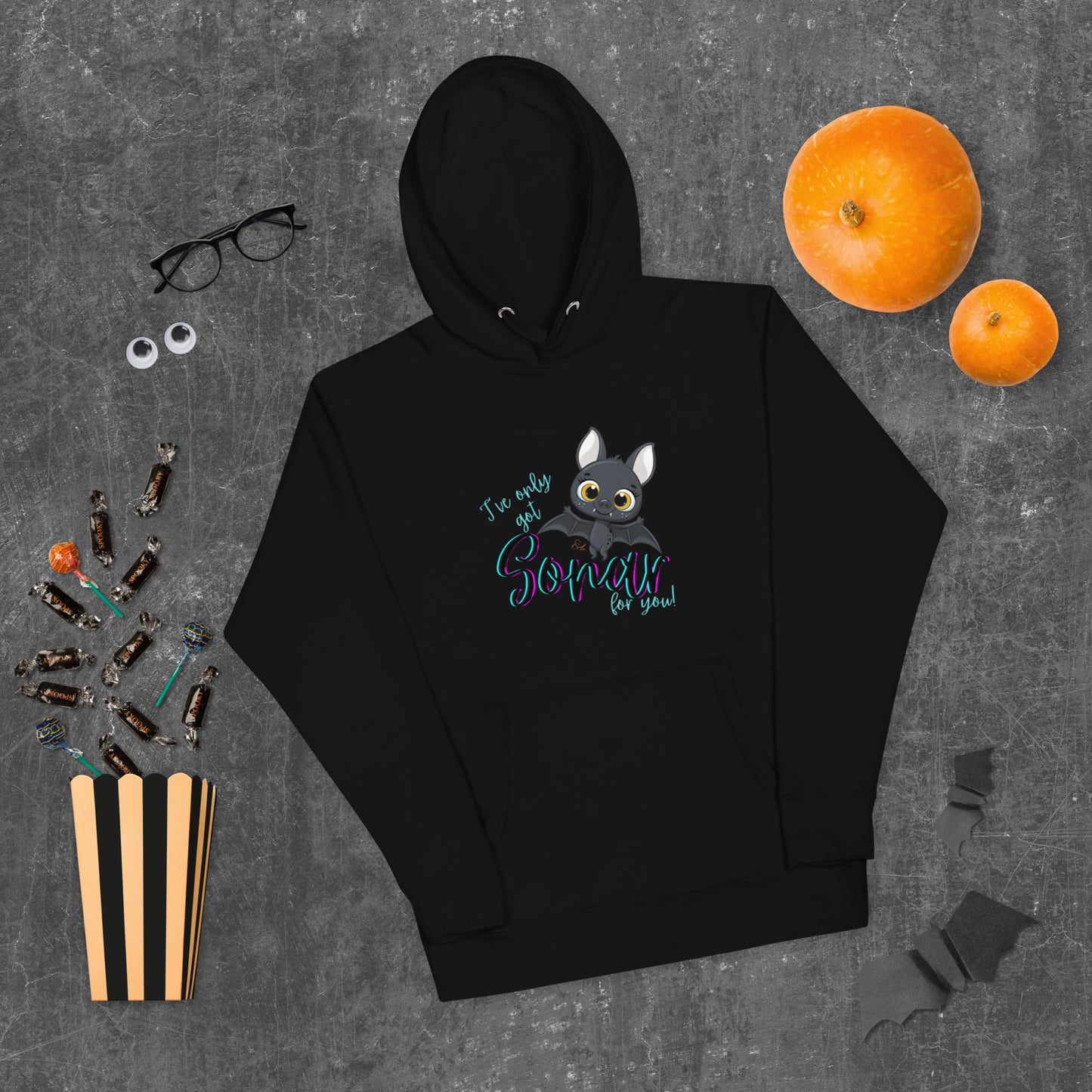 Bat Sonar - Premium Hoodie