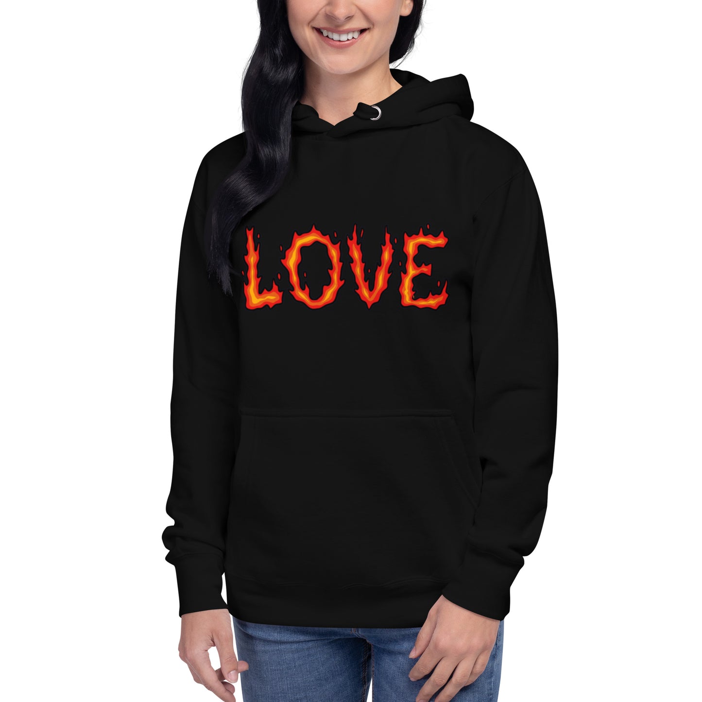 Burning Love - Premium Hoodie