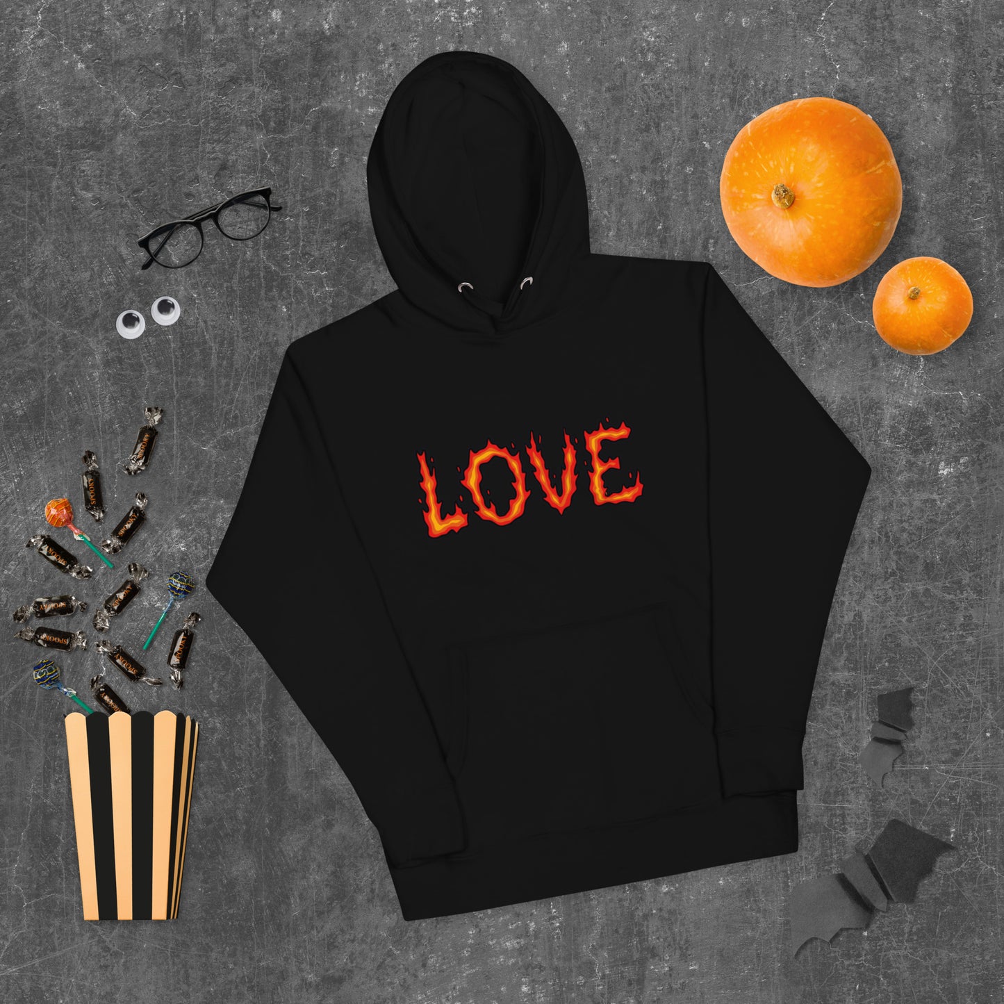 Burning Love - Premium Hoodie