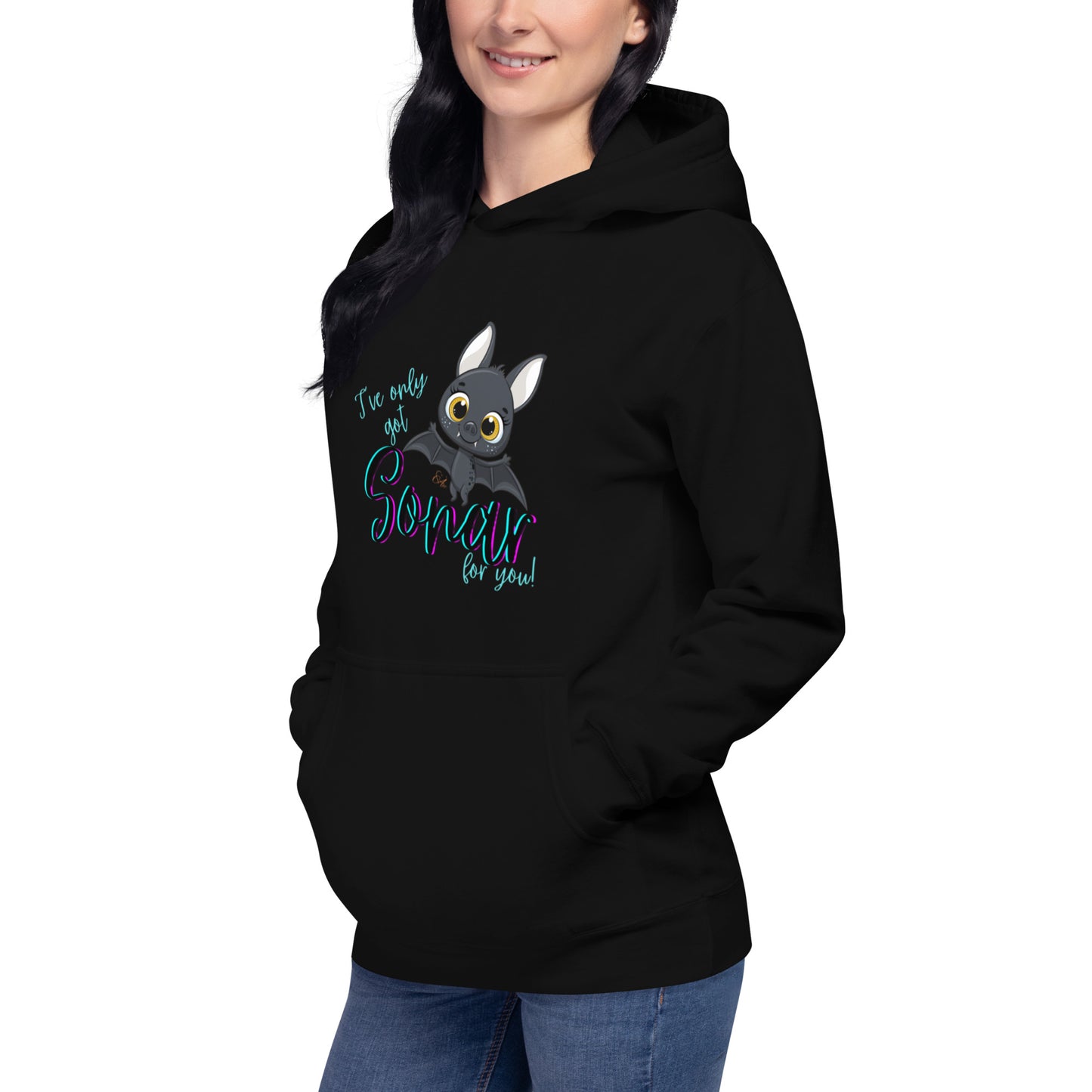 Bat Sonar - Premium Hoodie