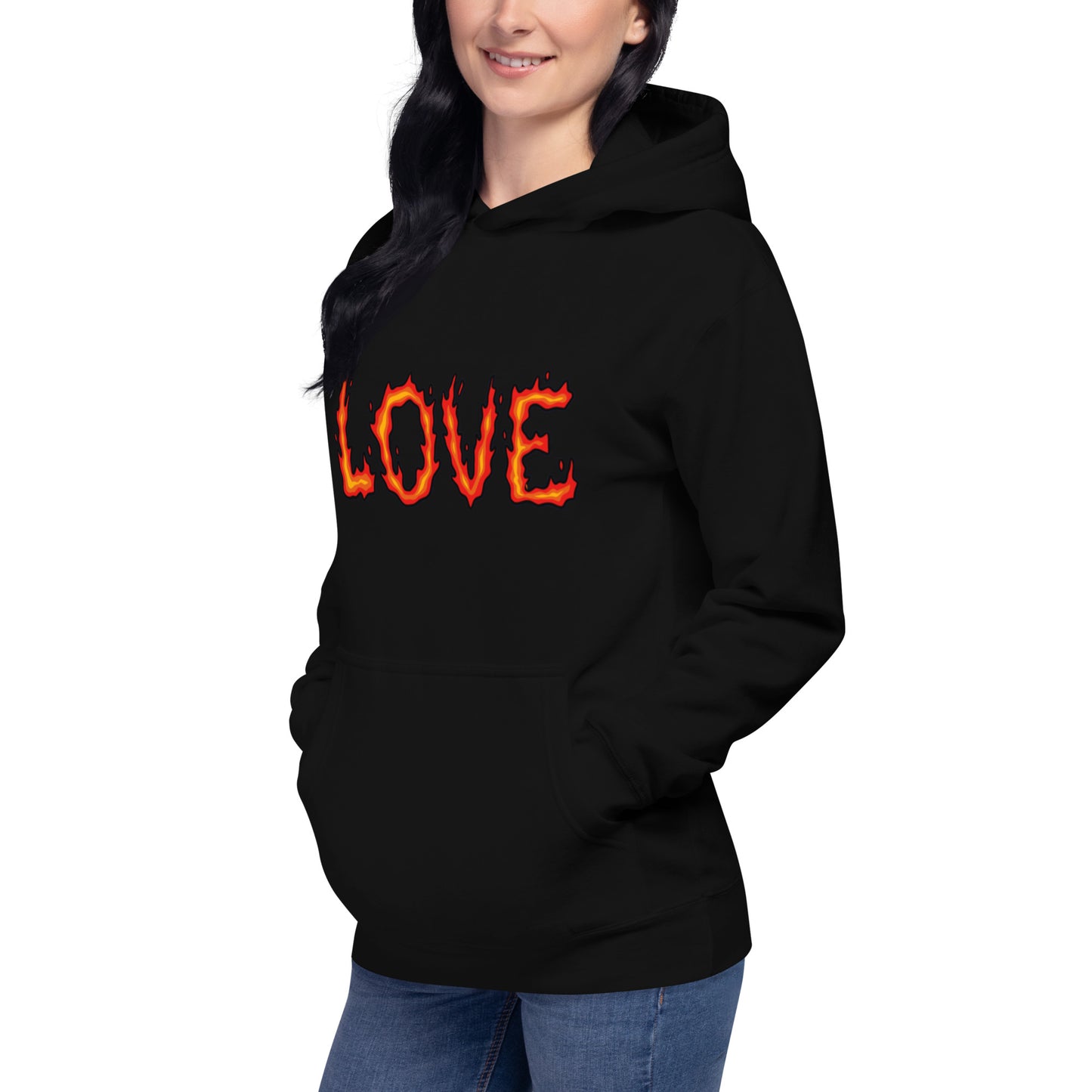 Burning Love - Premium Hoodie