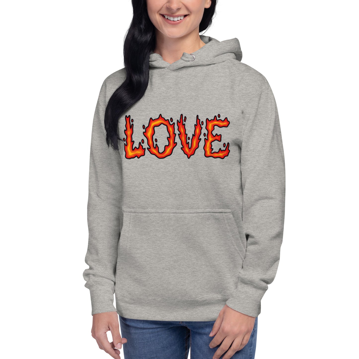 Burning Love - Premium Hoodie