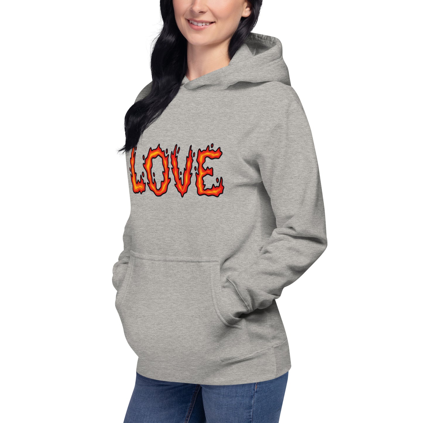 Burning Love - Premium Hoodie
