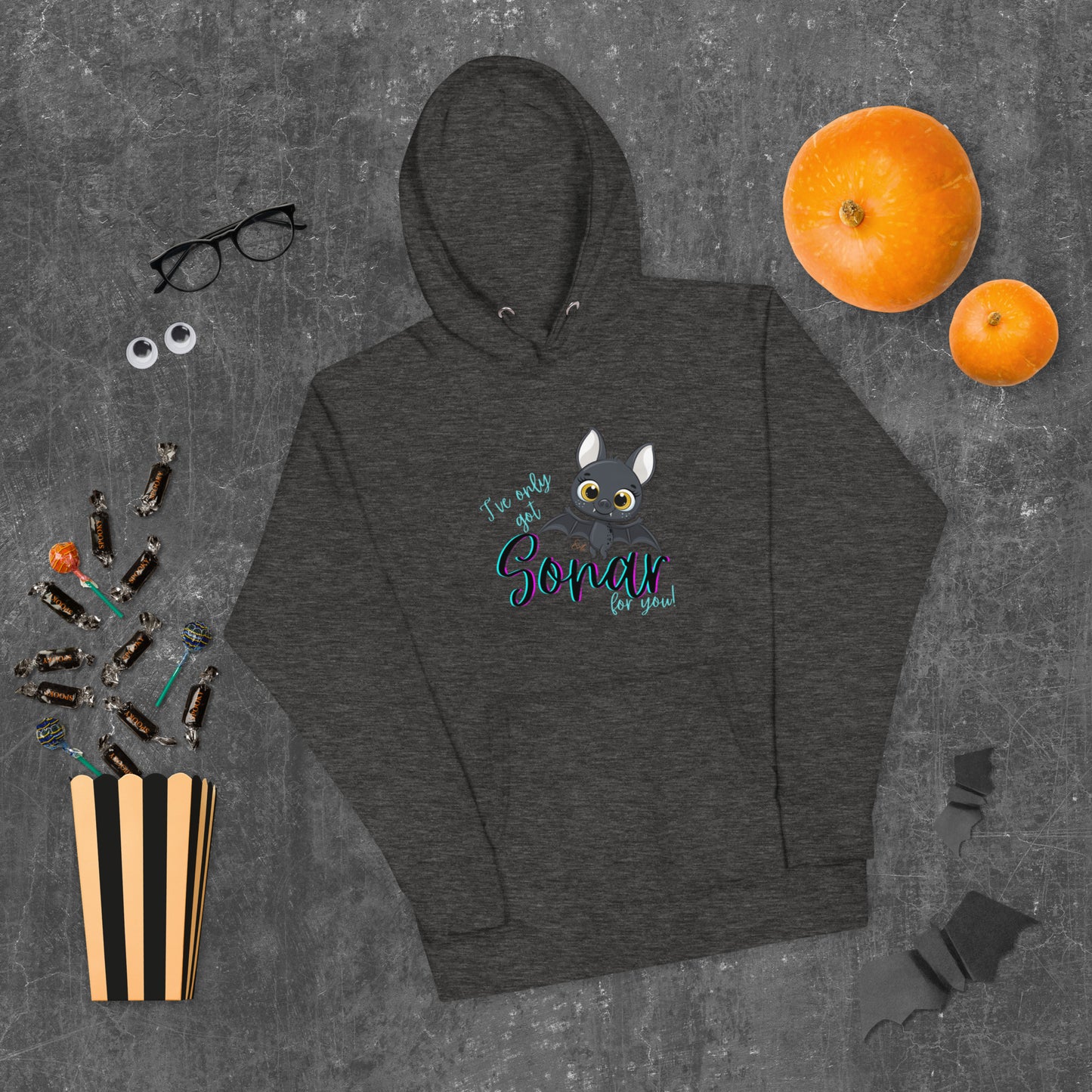 Bat Sonar - Premium Hoodie