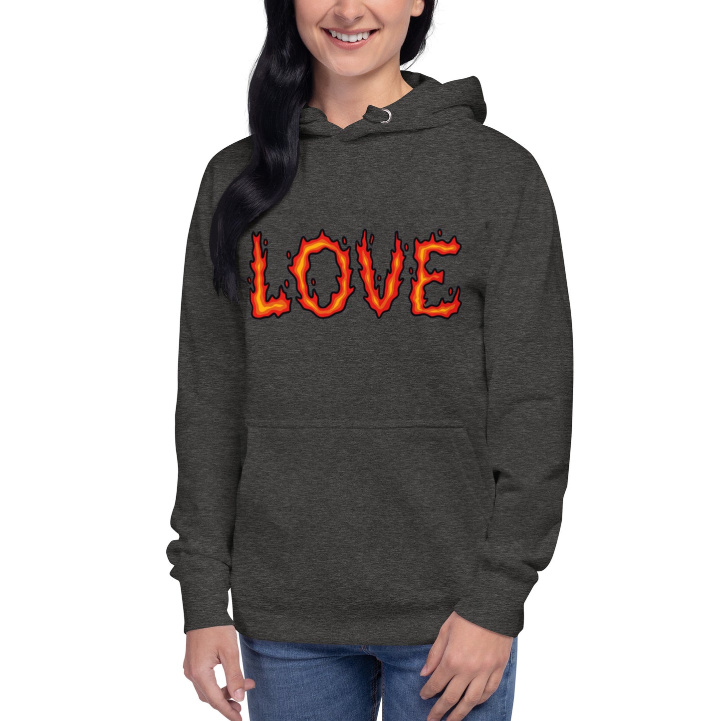 Burning Love - Premium Hoodie