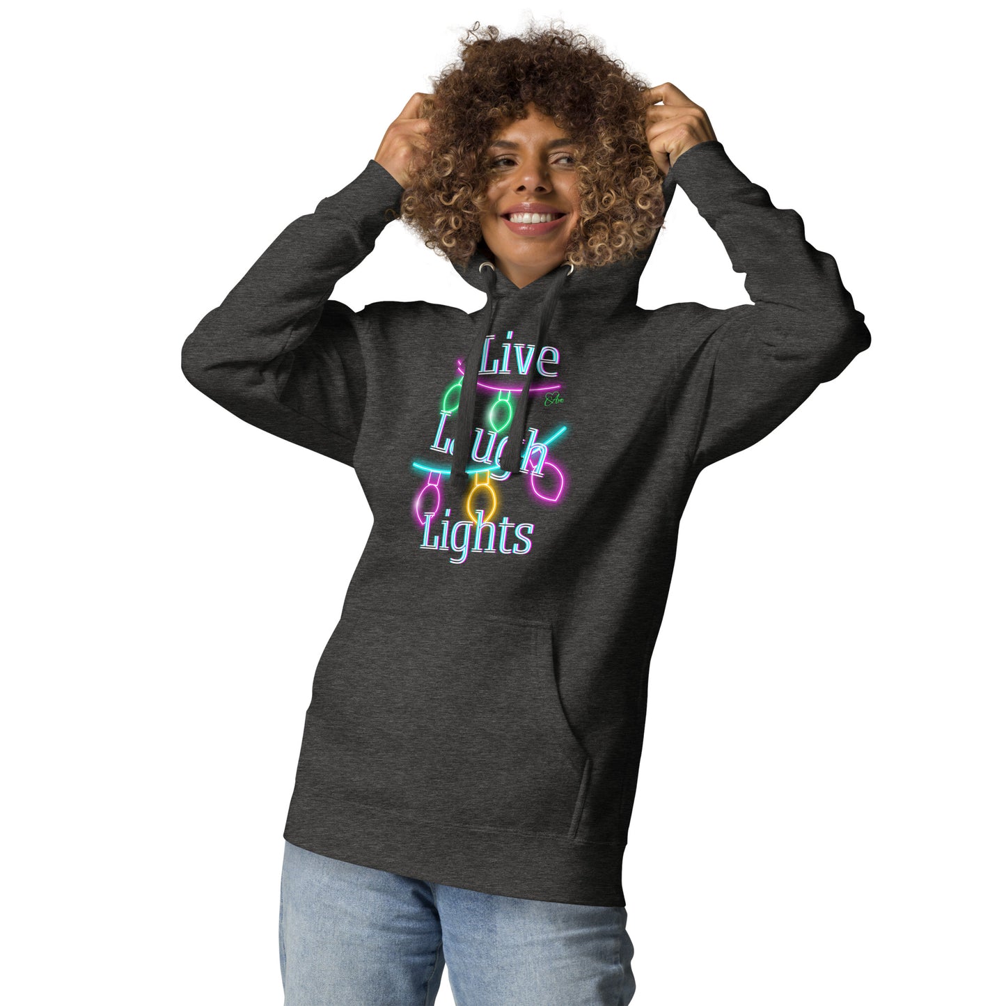 Lights Dark - Premium Hoodie