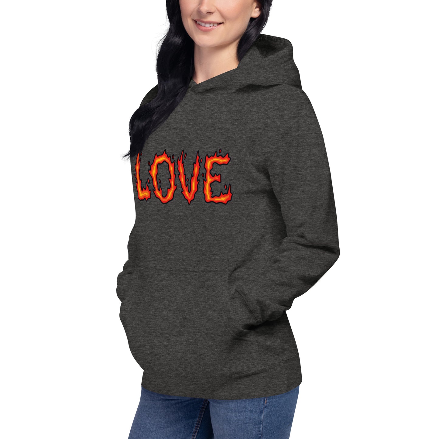 Burning Love - Premium Hoodie