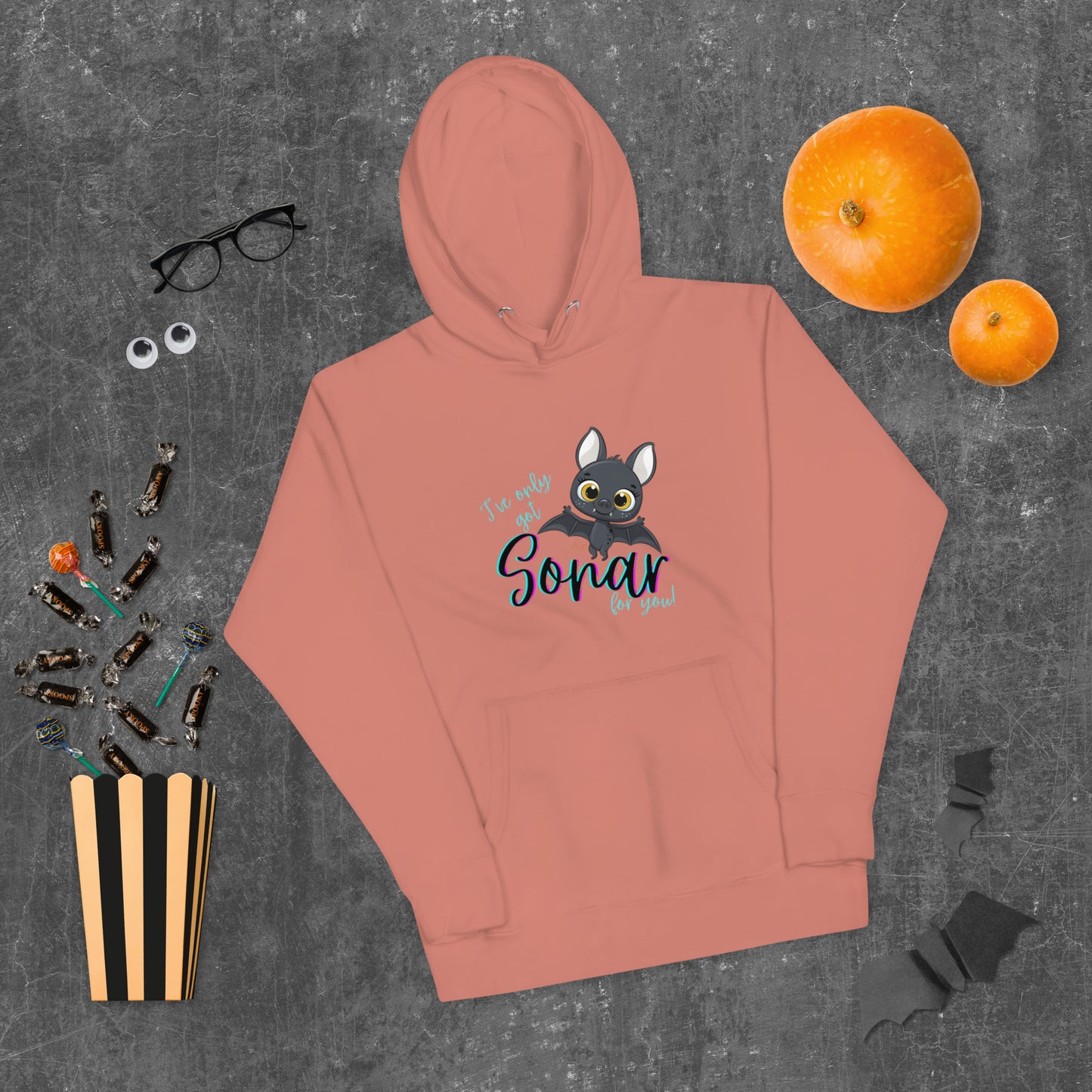 Bat Sonar - Premium Hoodie