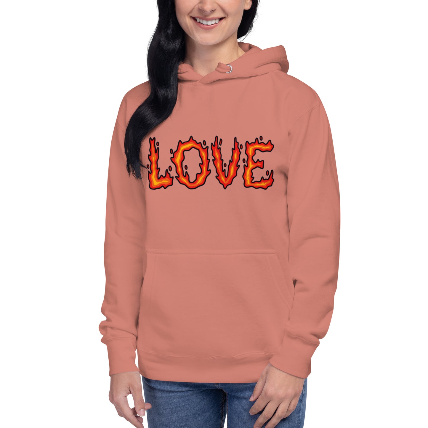 Burning Love - Premium Hoodie