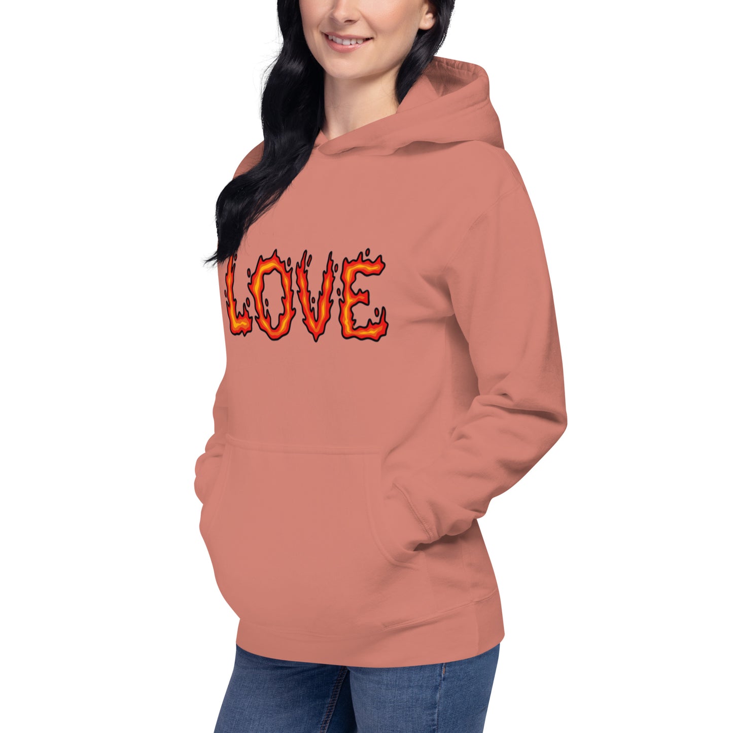 Burning Love - Premium Hoodie