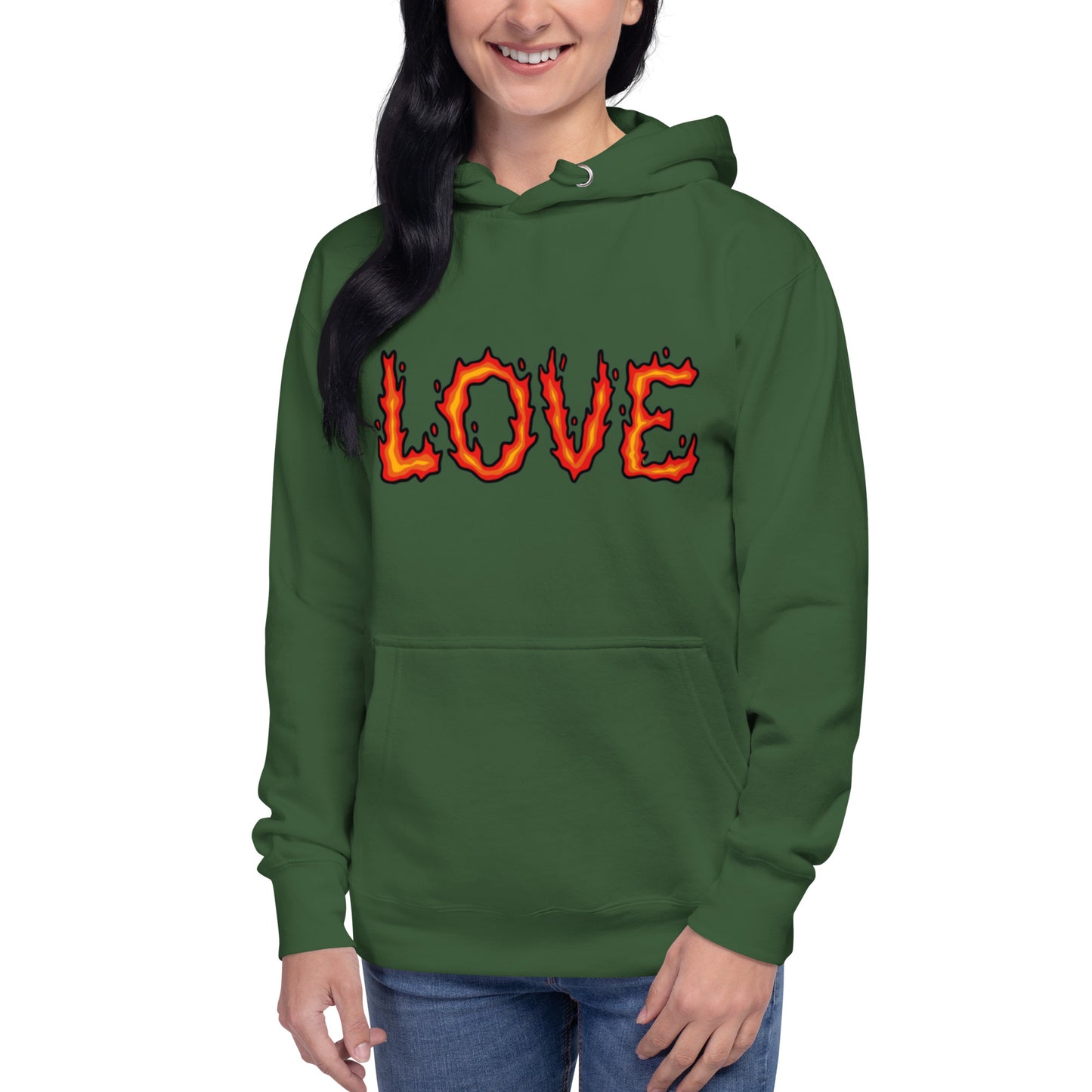 Burning Love - Premium Hoodie