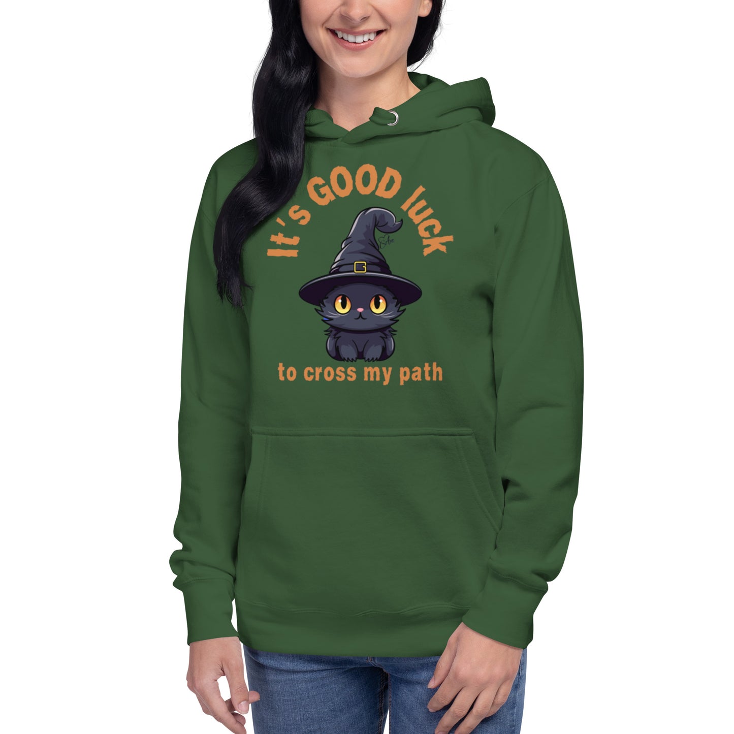 Black Cat - Premium Hoodie