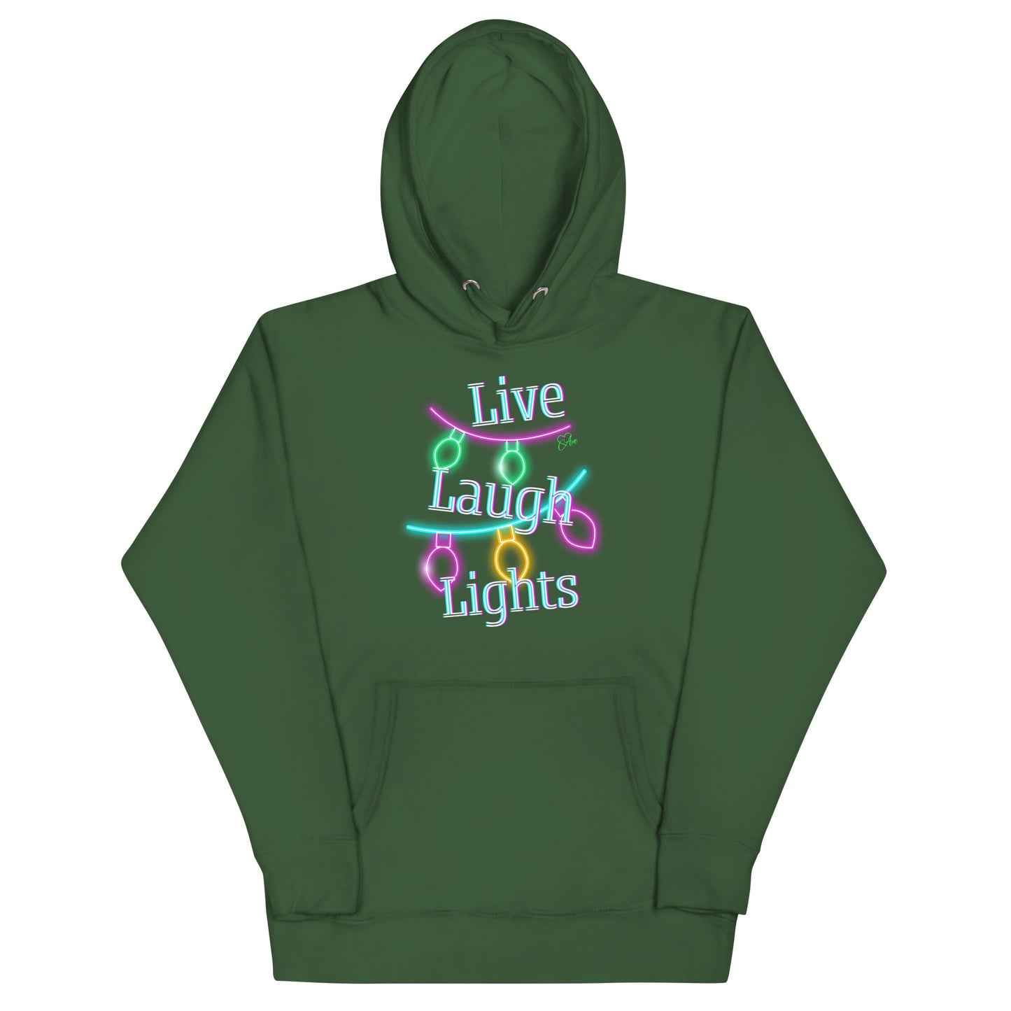 Lights Dark - Premium Hoodie