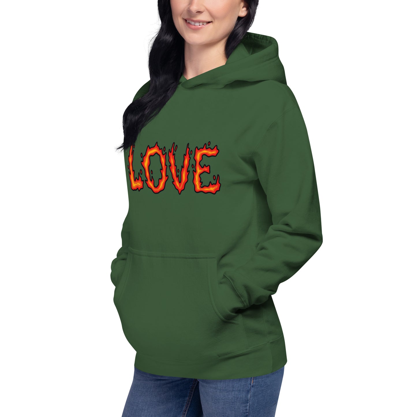 Burning Love - Premium Hoodie