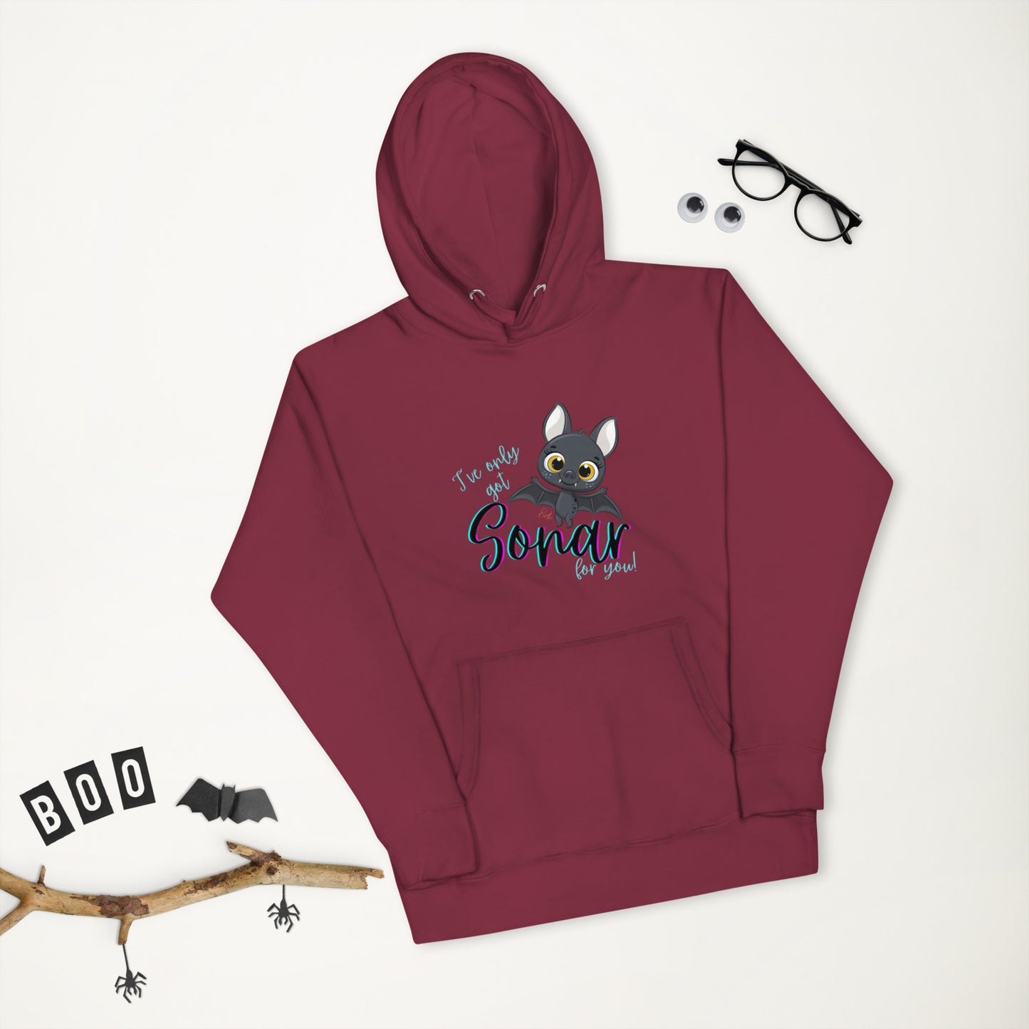 Bat Sonar - Premium Hoodie