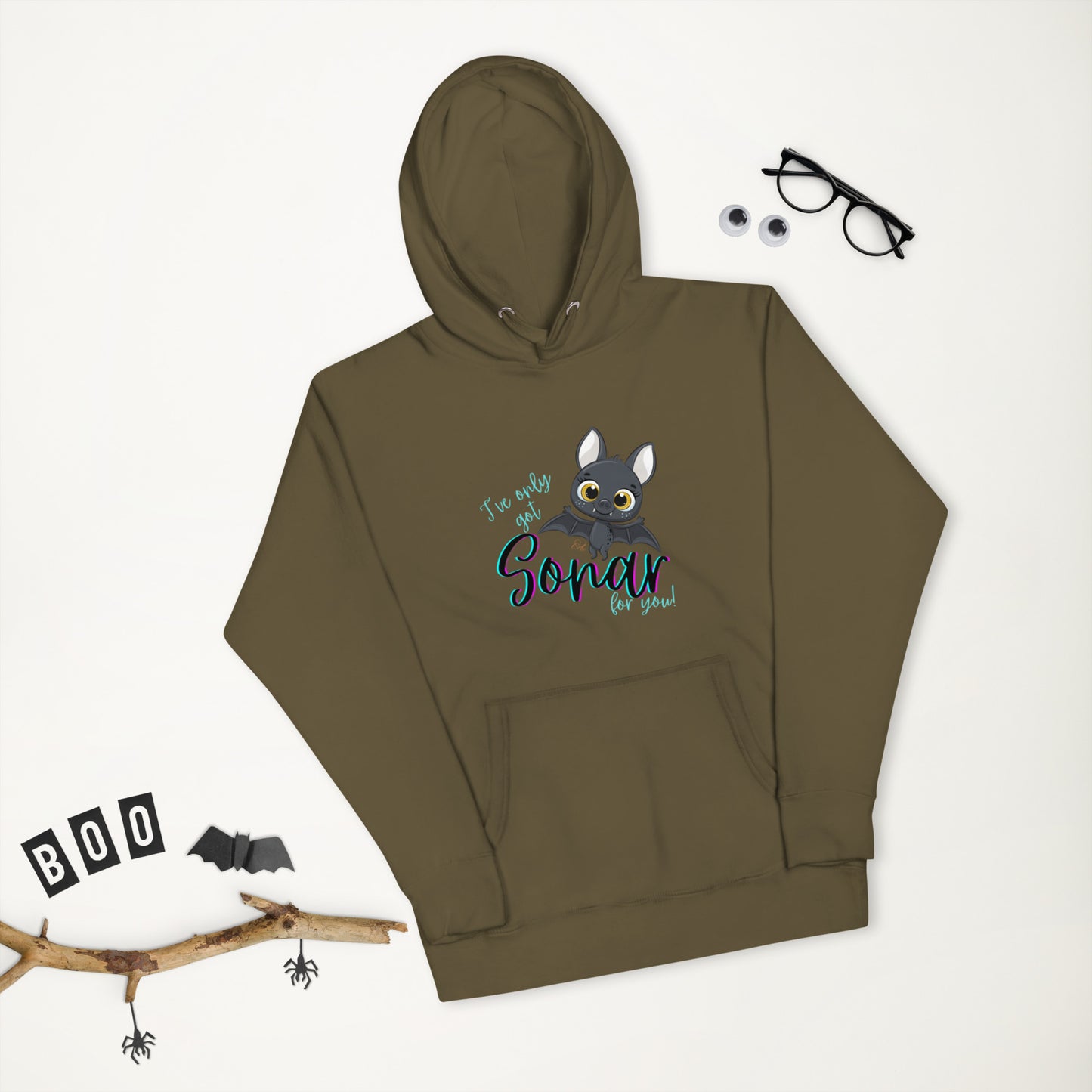 Bat Sonar - Premium Hoodie
