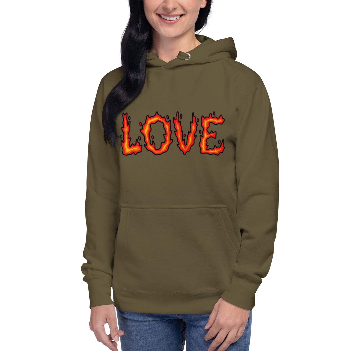 Burning Love - Premium Hoodie
