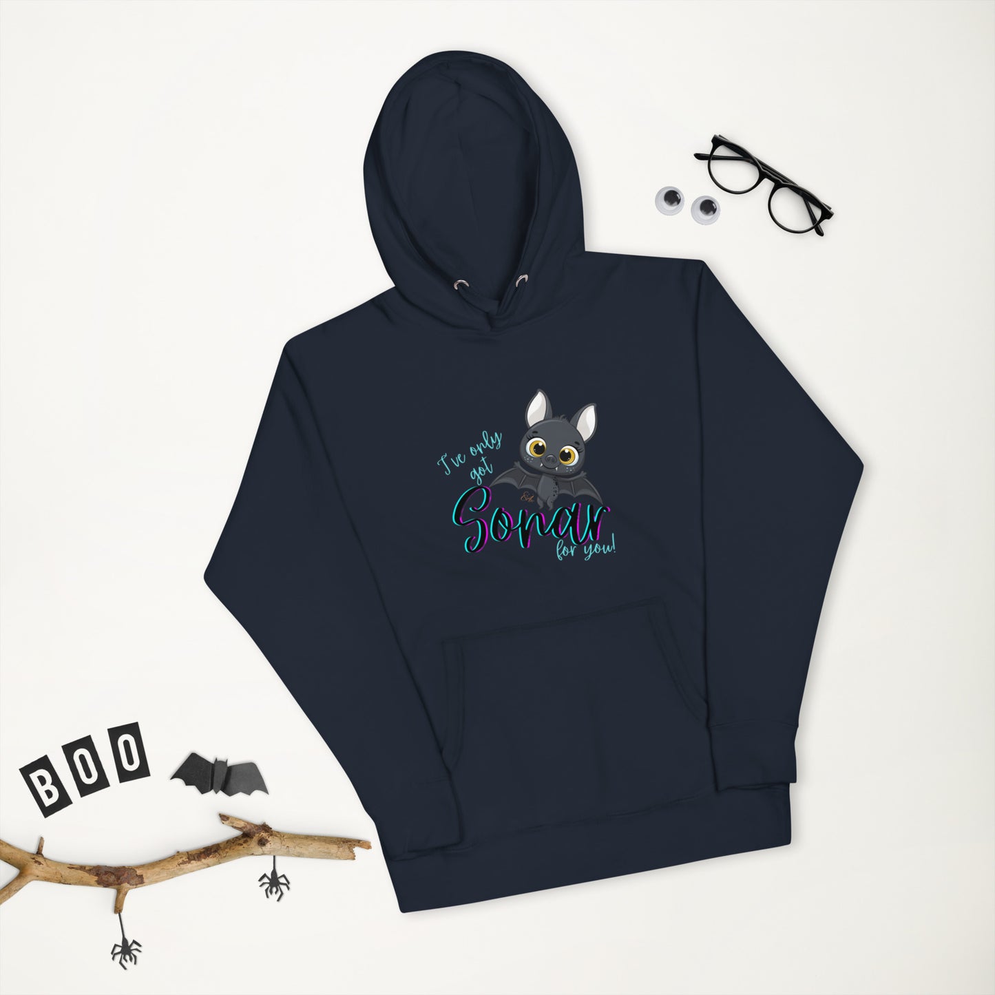 Bat Sonar - Premium Hoodie