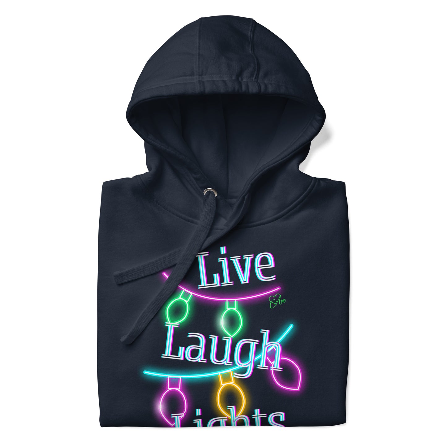 Lights Dark - Premium Hoodie