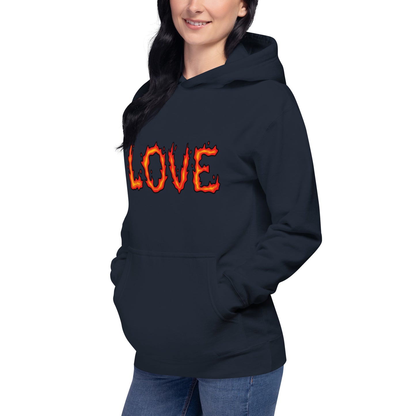 Burning Love - Premium Hoodie