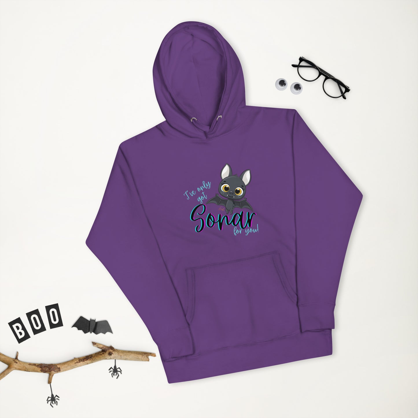 Bat Sonar - Premium Hoodie