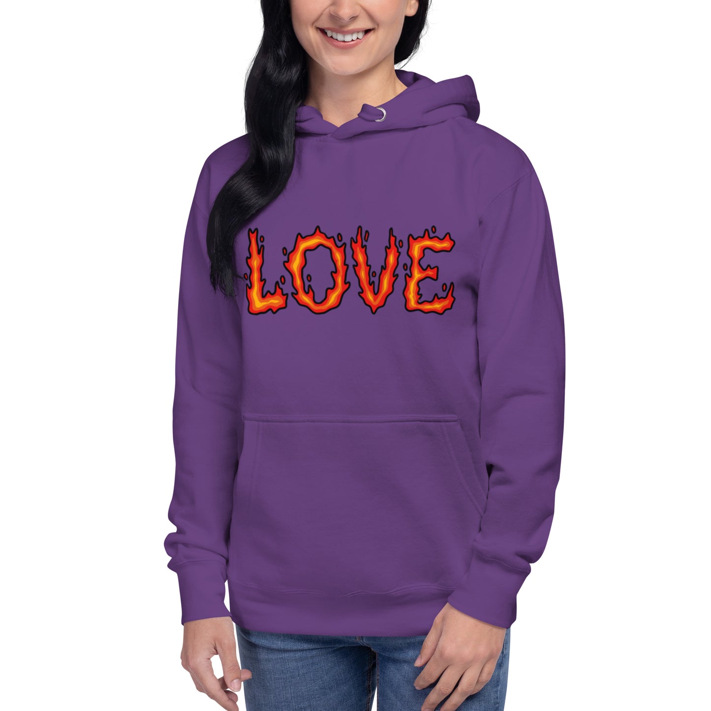 Burning Love - Premium Hoodie