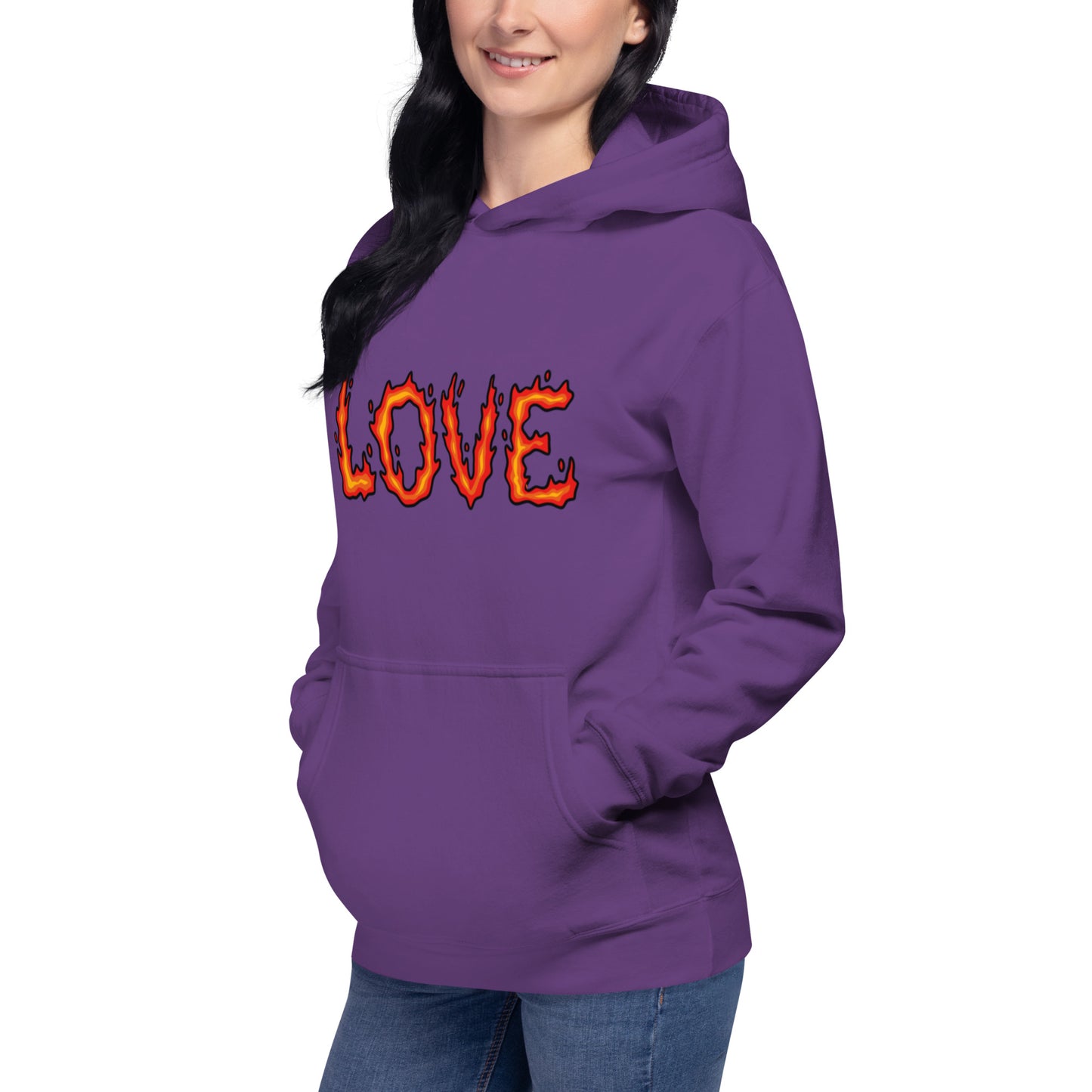 Burning Love - Premium Hoodie