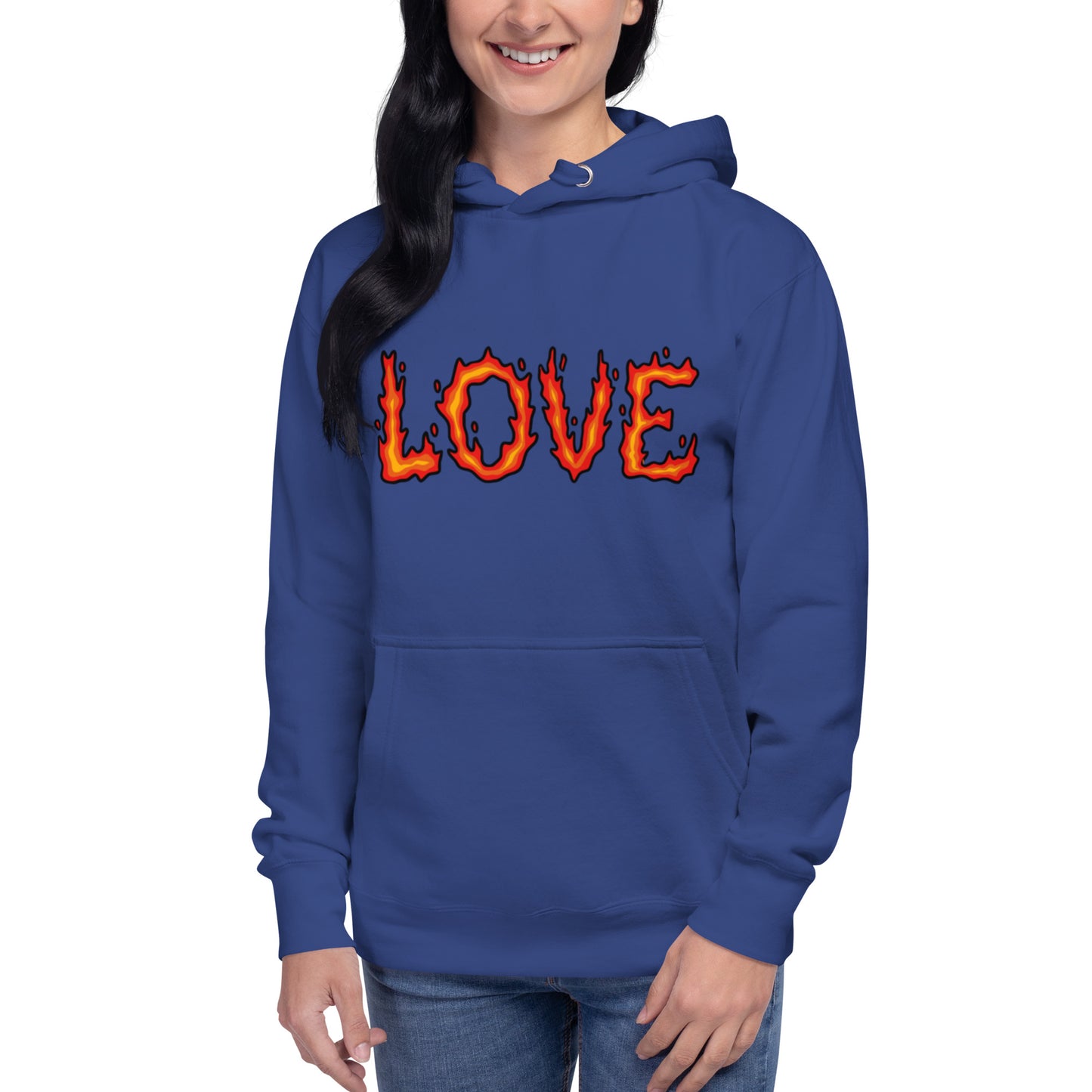 Burning Love - Premium Hoodie