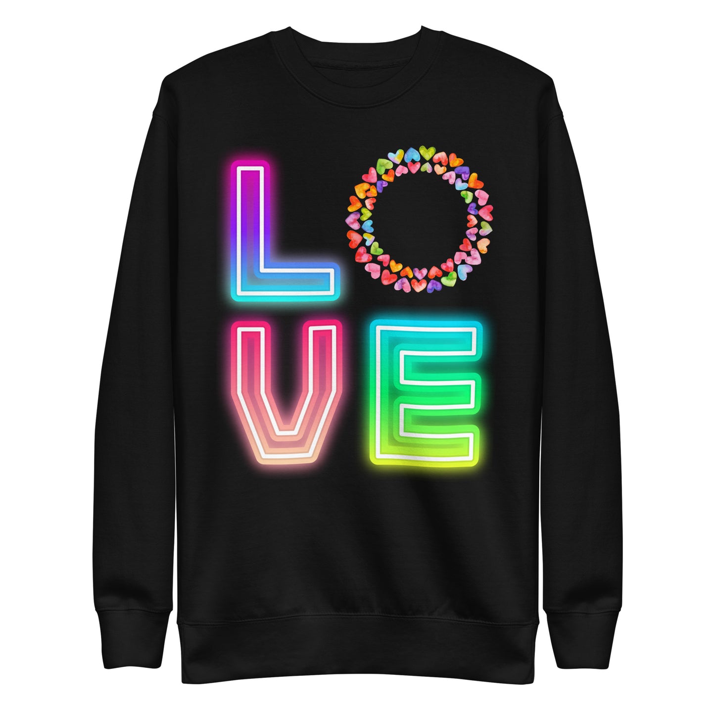 Rainbow Love - Premium Sweatshirt