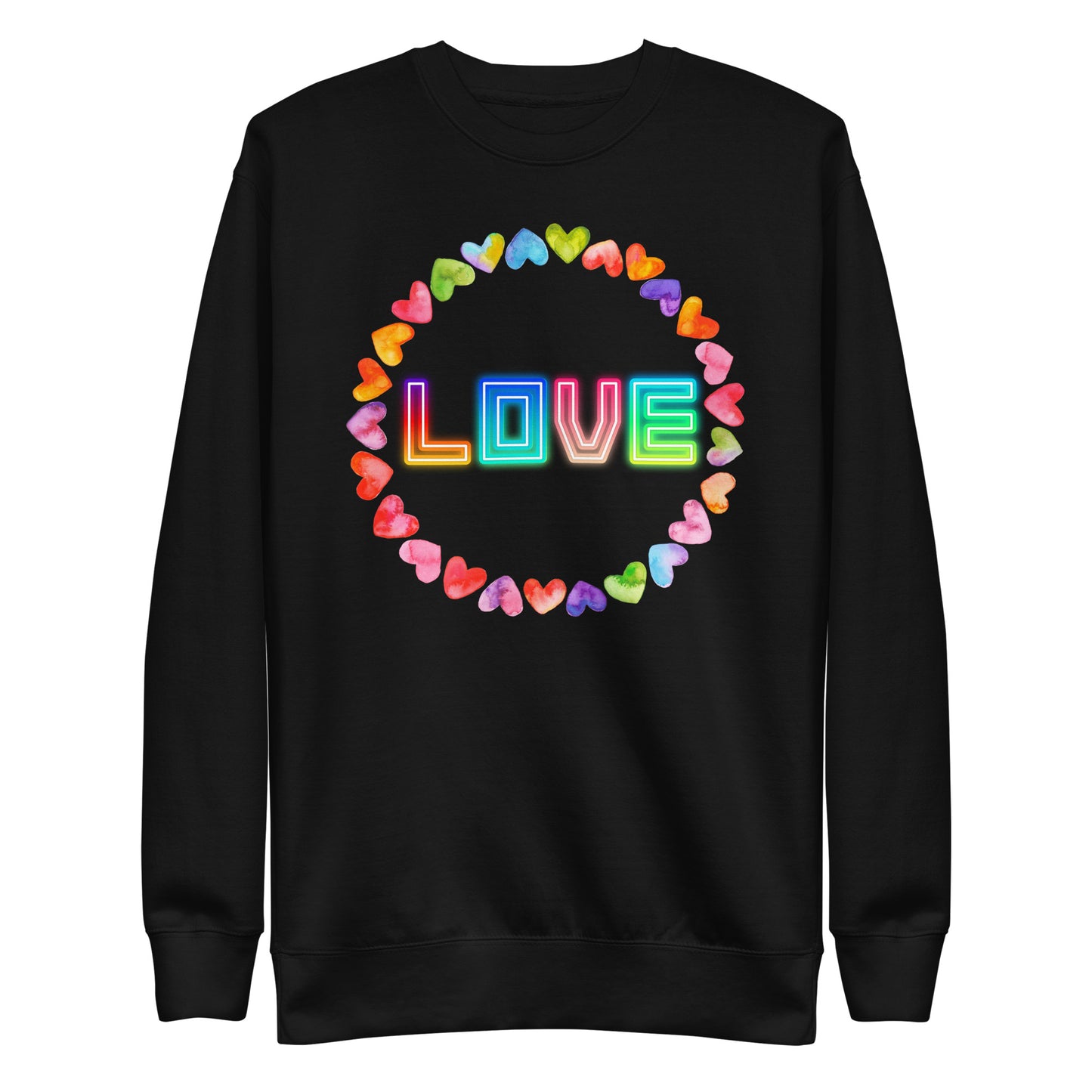 Rainbow Love - Premium Sweatshirt