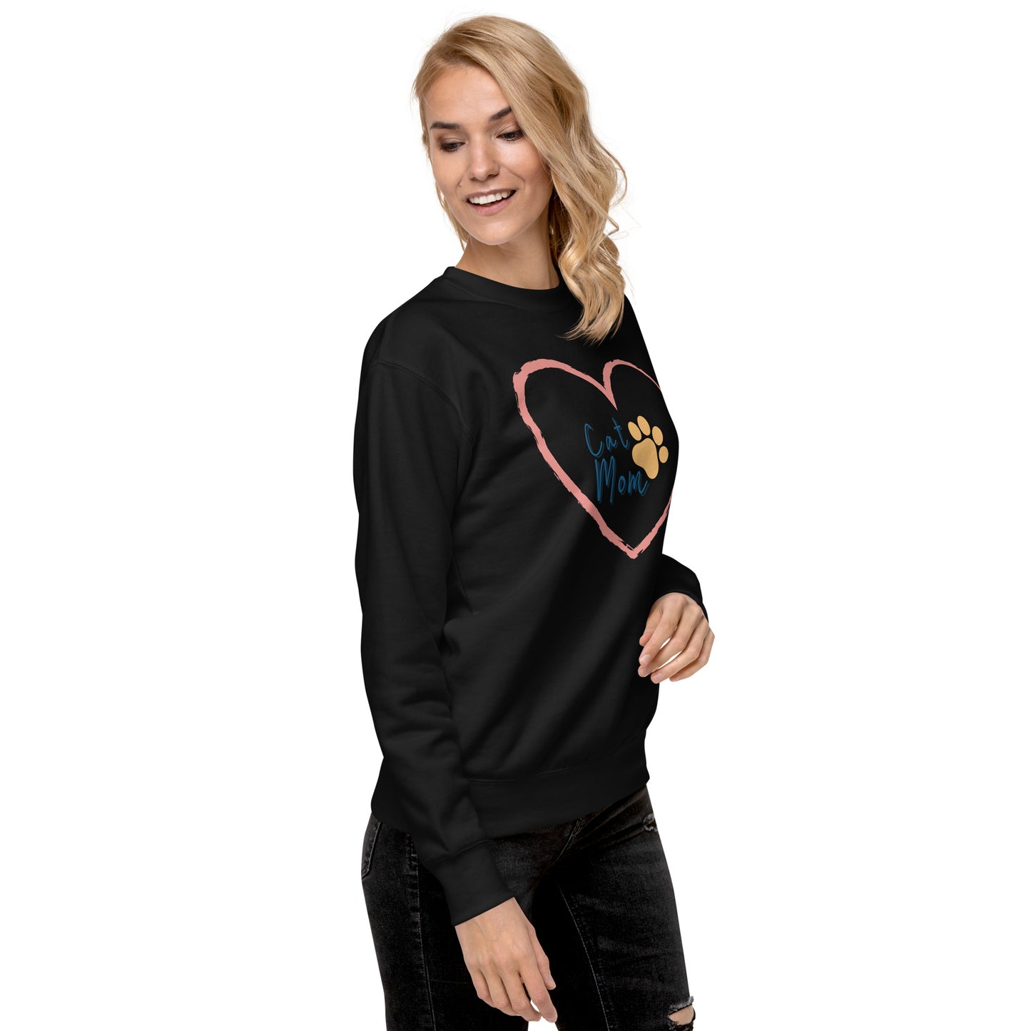 Cat Mom - Premium Sweatshirt