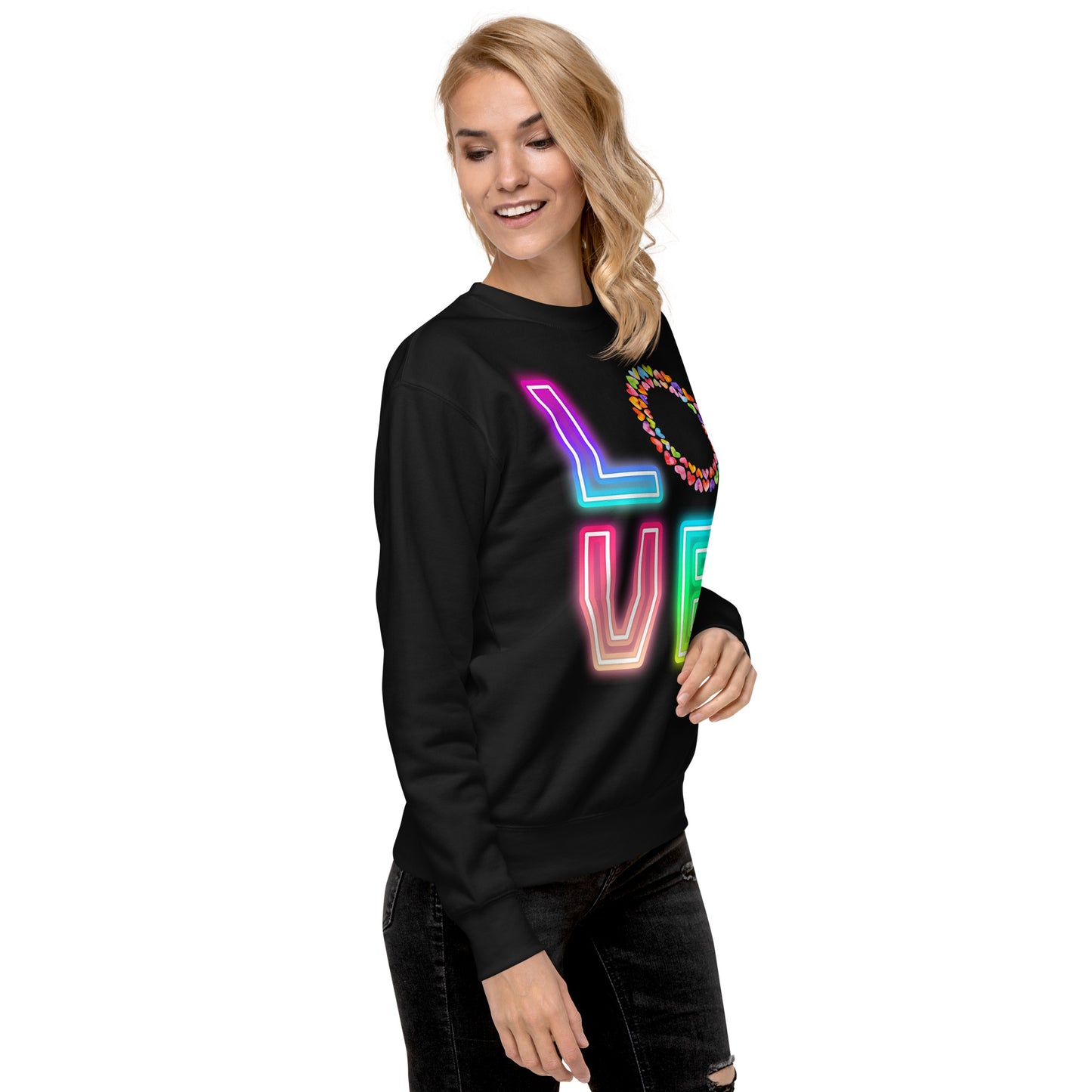 Rainbow Love - Premium Sweatshirt
