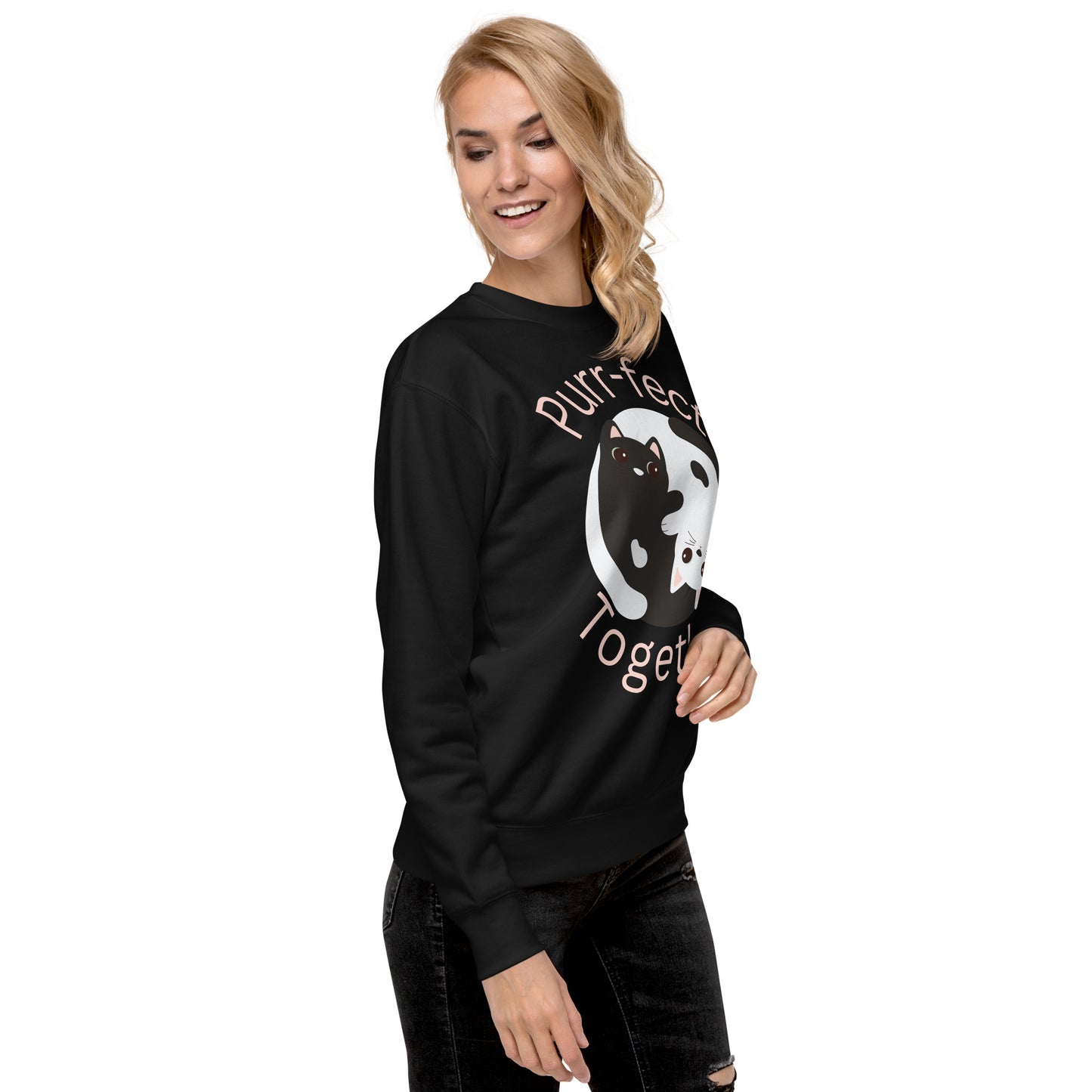 Purr-fect Together - Premium Sweatshirt