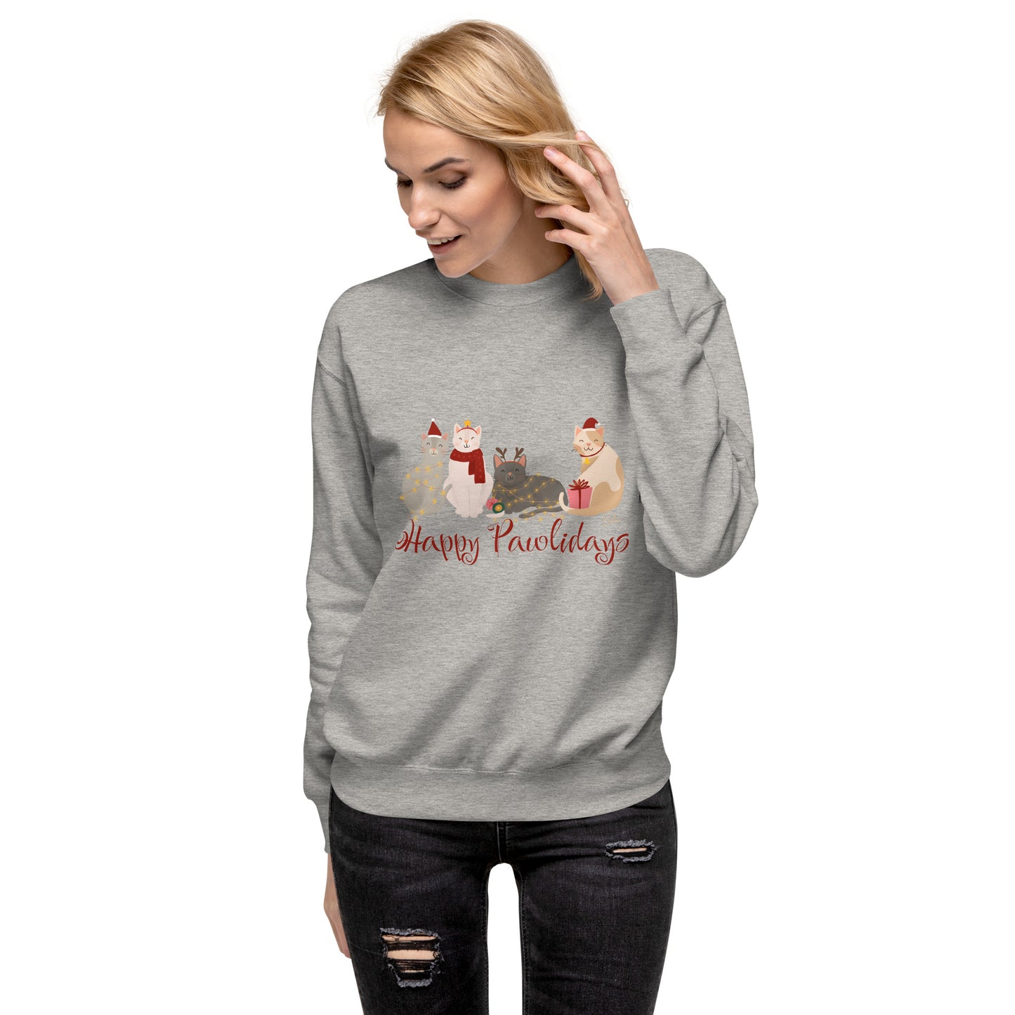 Cat Holiday - Premium Sweatshirt