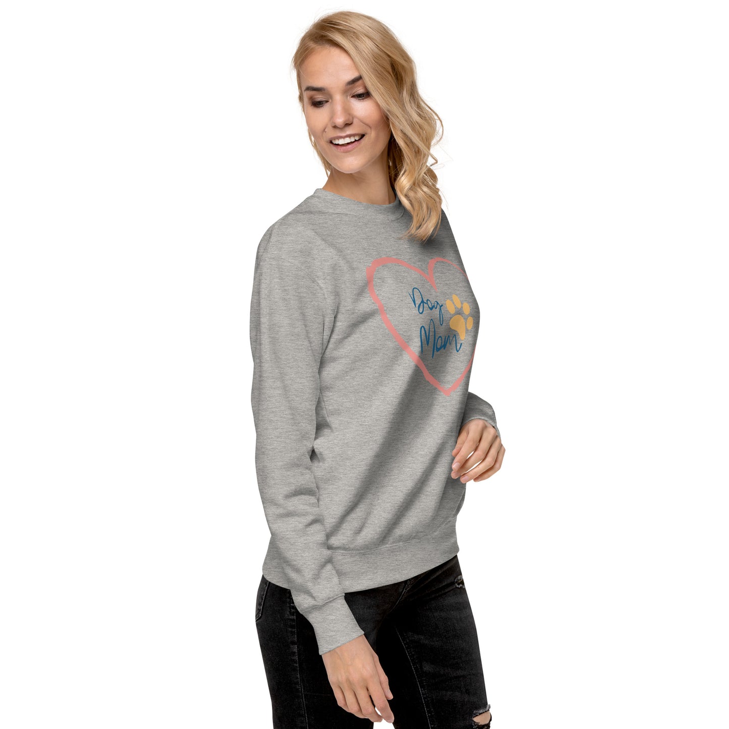 Dog Mom - Premium Sweatshirt
