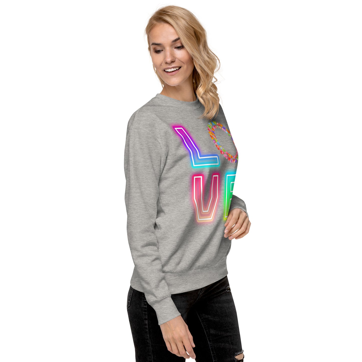 Rainbow Love - Premium Sweatshirt