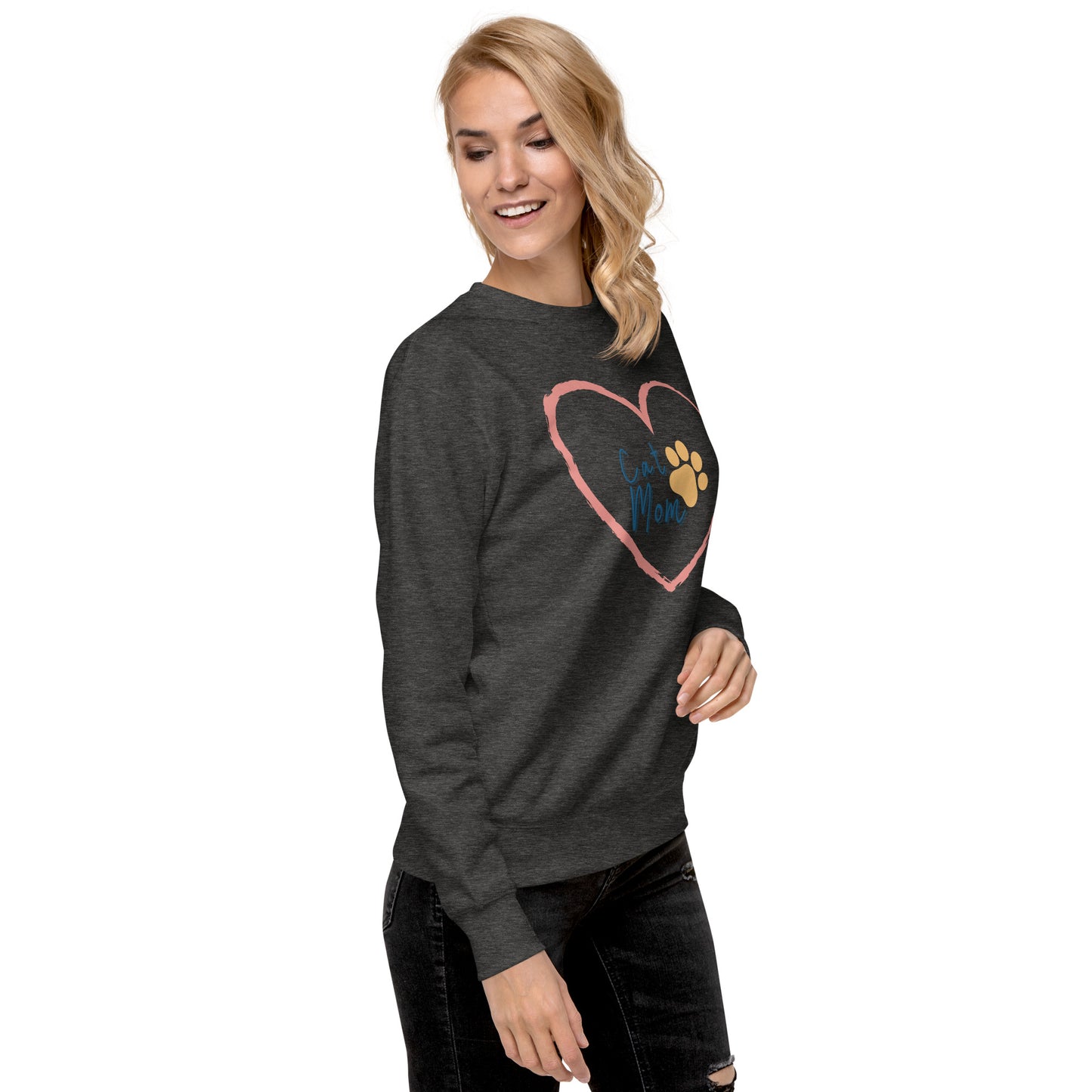 Cat Mom - Premium Sweatshirt