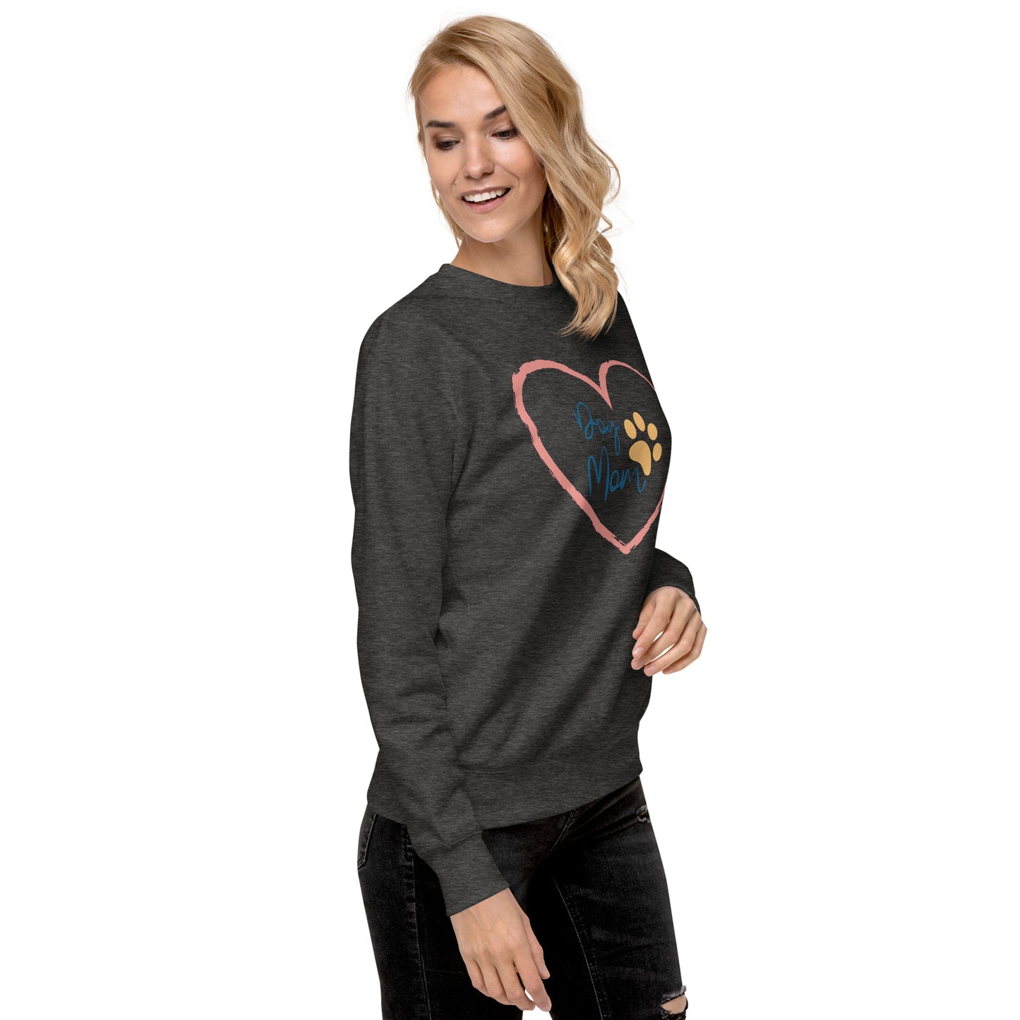 Dog Mom - Premium Sweatshirt