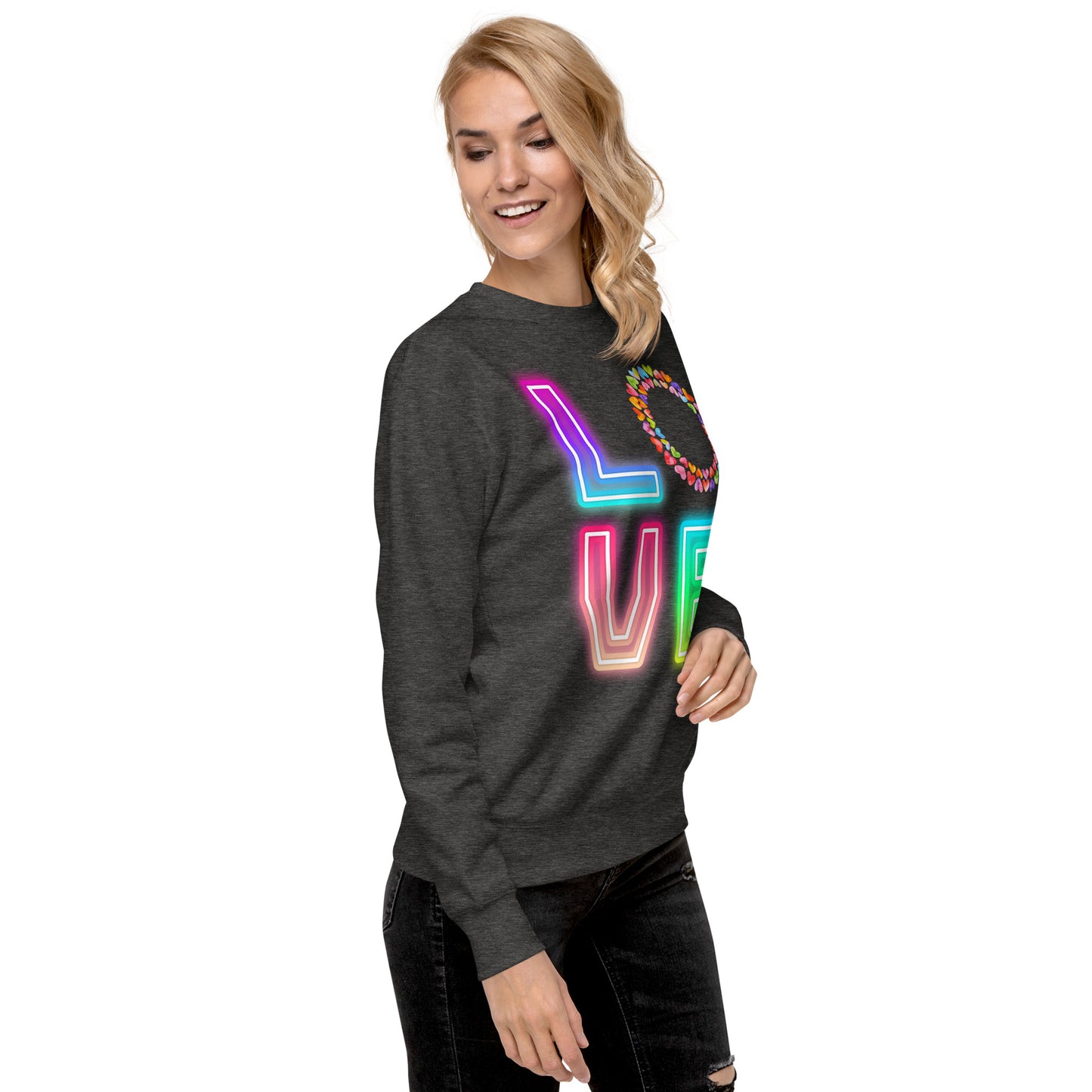 Rainbow Love - Premium Sweatshirt