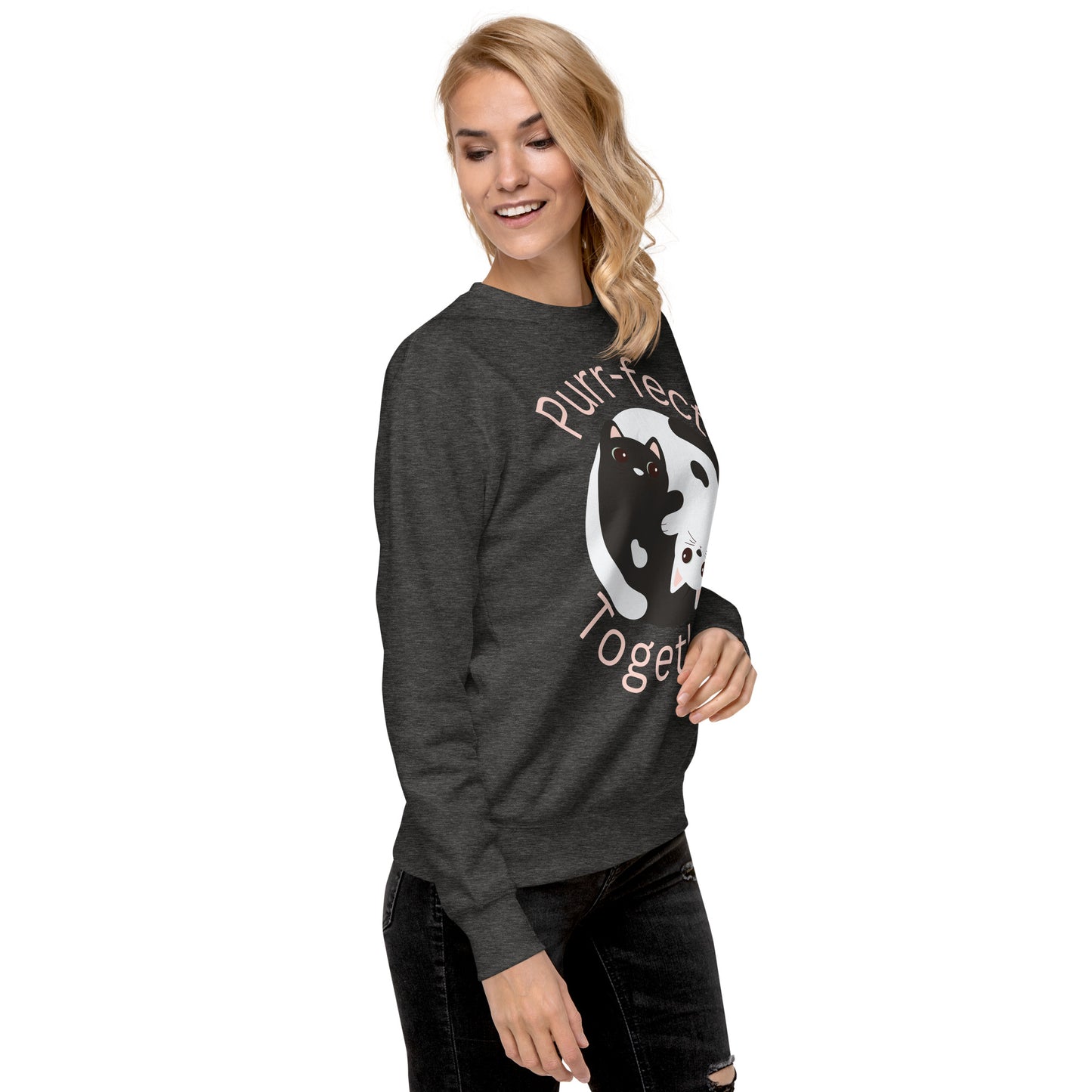 Purr-fect Together - Premium Sweatshirt