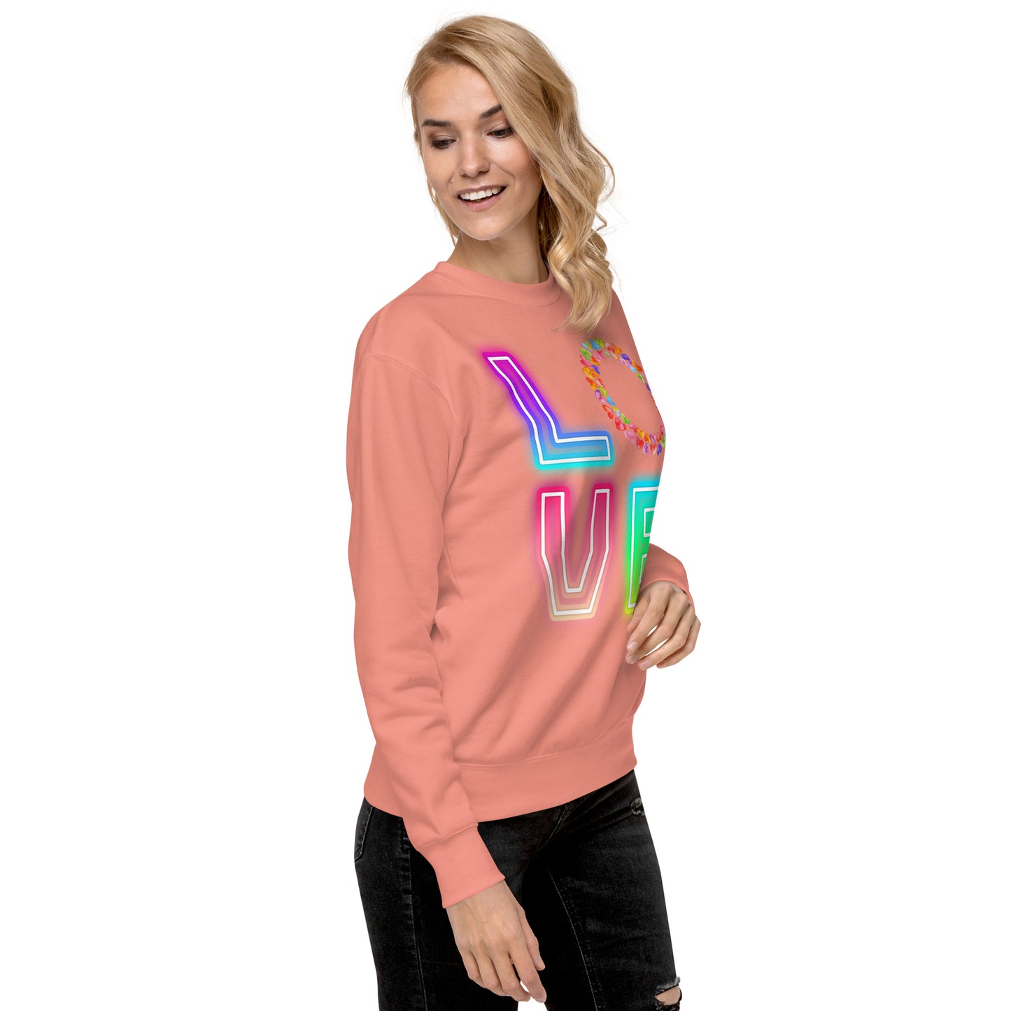 Rainbow Love - Premium Sweatshirt