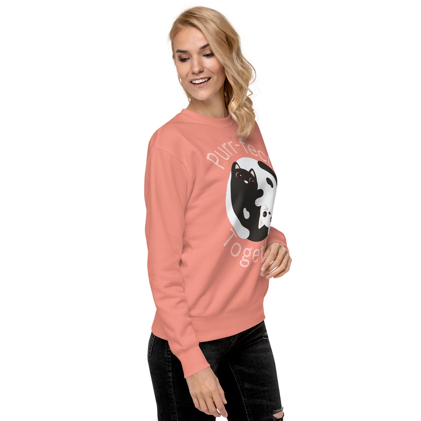 Purr-fect Together - Premium Sweatshirt