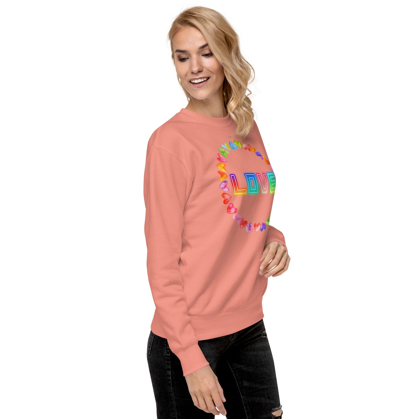 Rainbow Love - Premium Sweatshirt