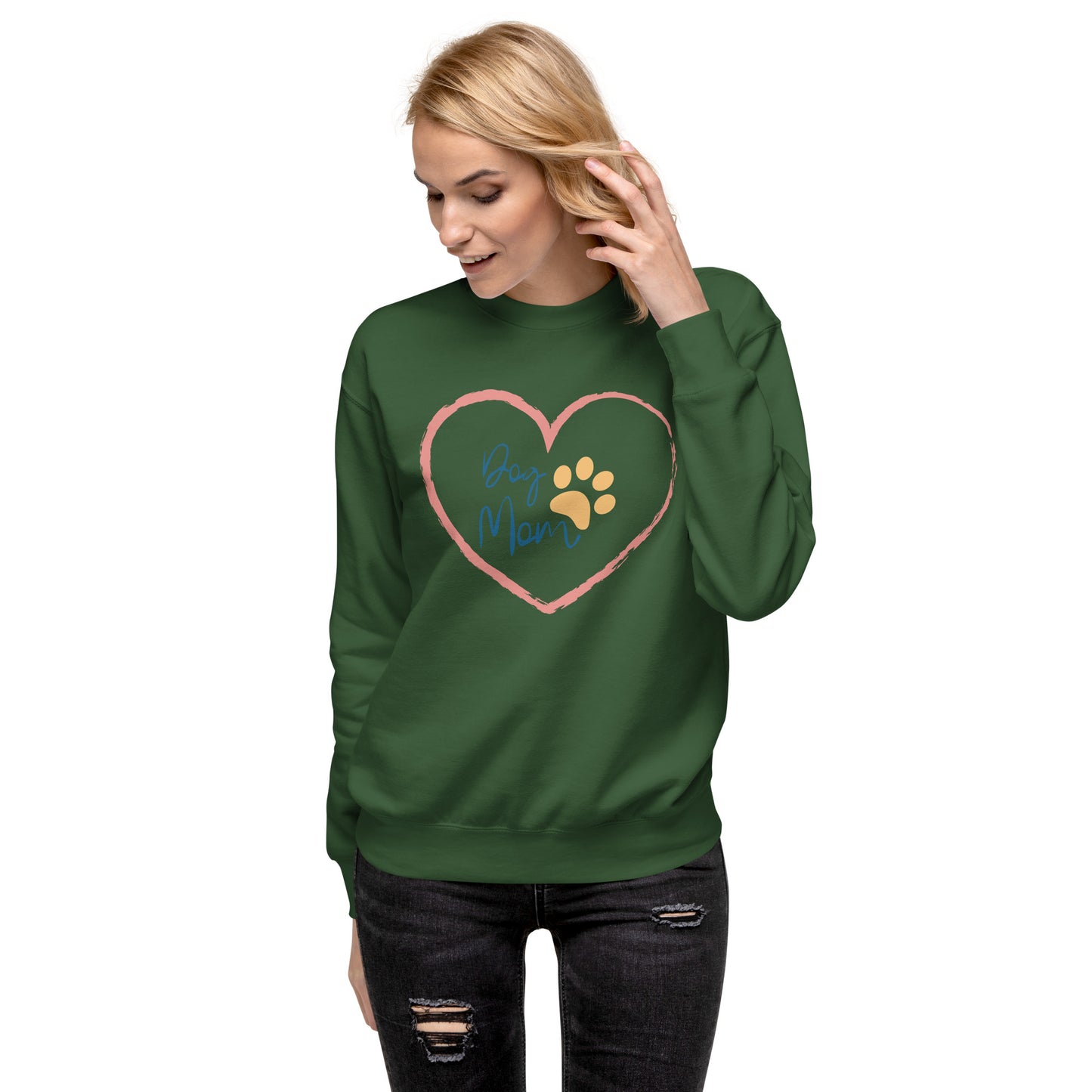 Dog Mom - Premium Sweatshirt