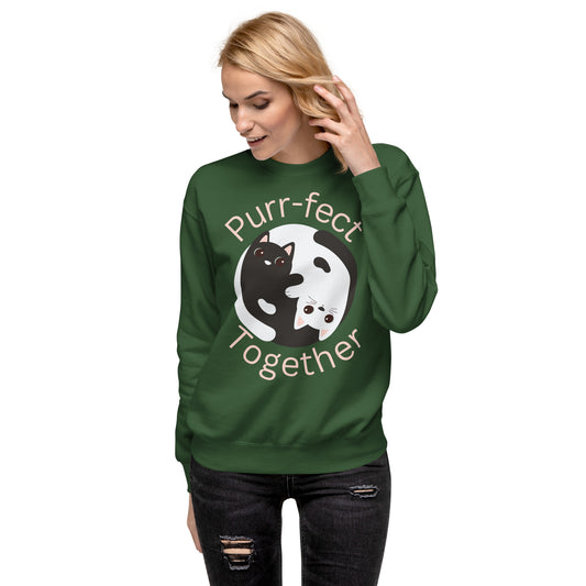 Purr-fect Together - Premium Sweatshirt